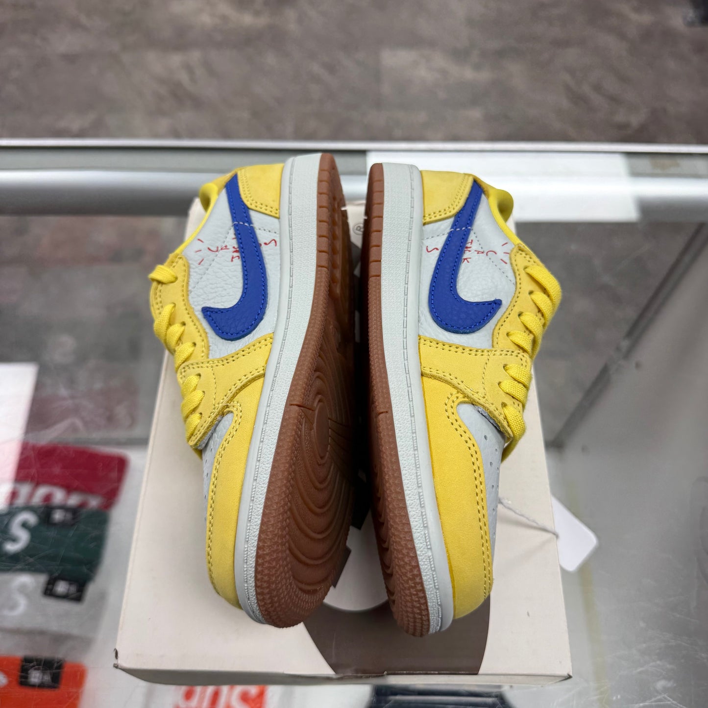 Air Jordan 1 Retro Low OG SP Travis Scott Canary (PS)