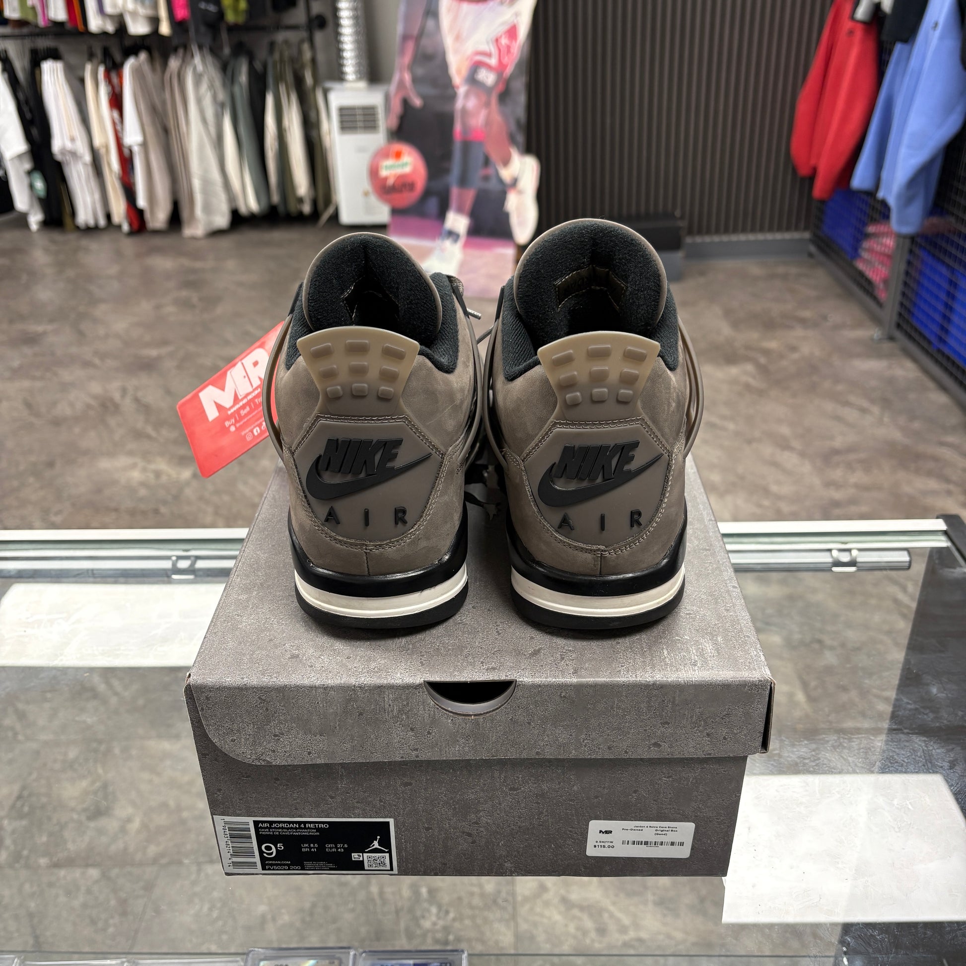 Jordan 4 Retro Cave Stone