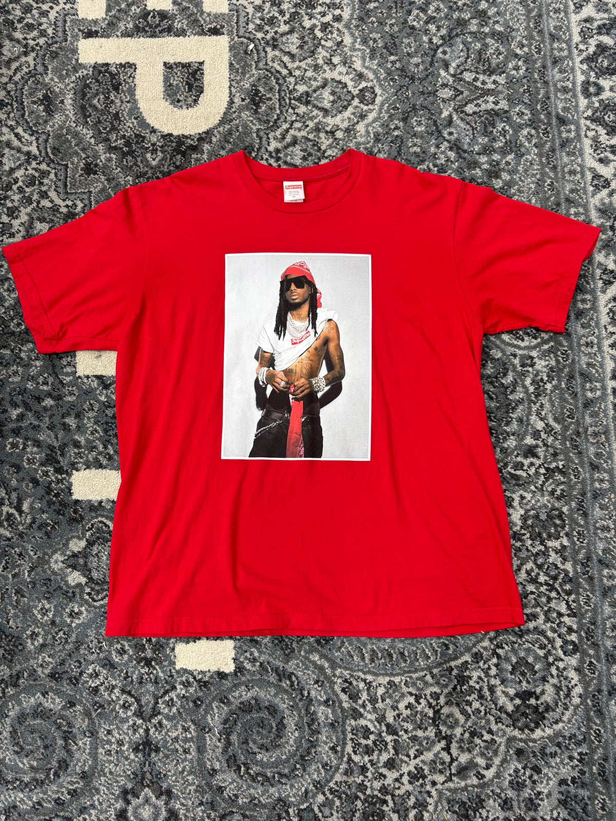 Supreme Playboi Carti Tee Red