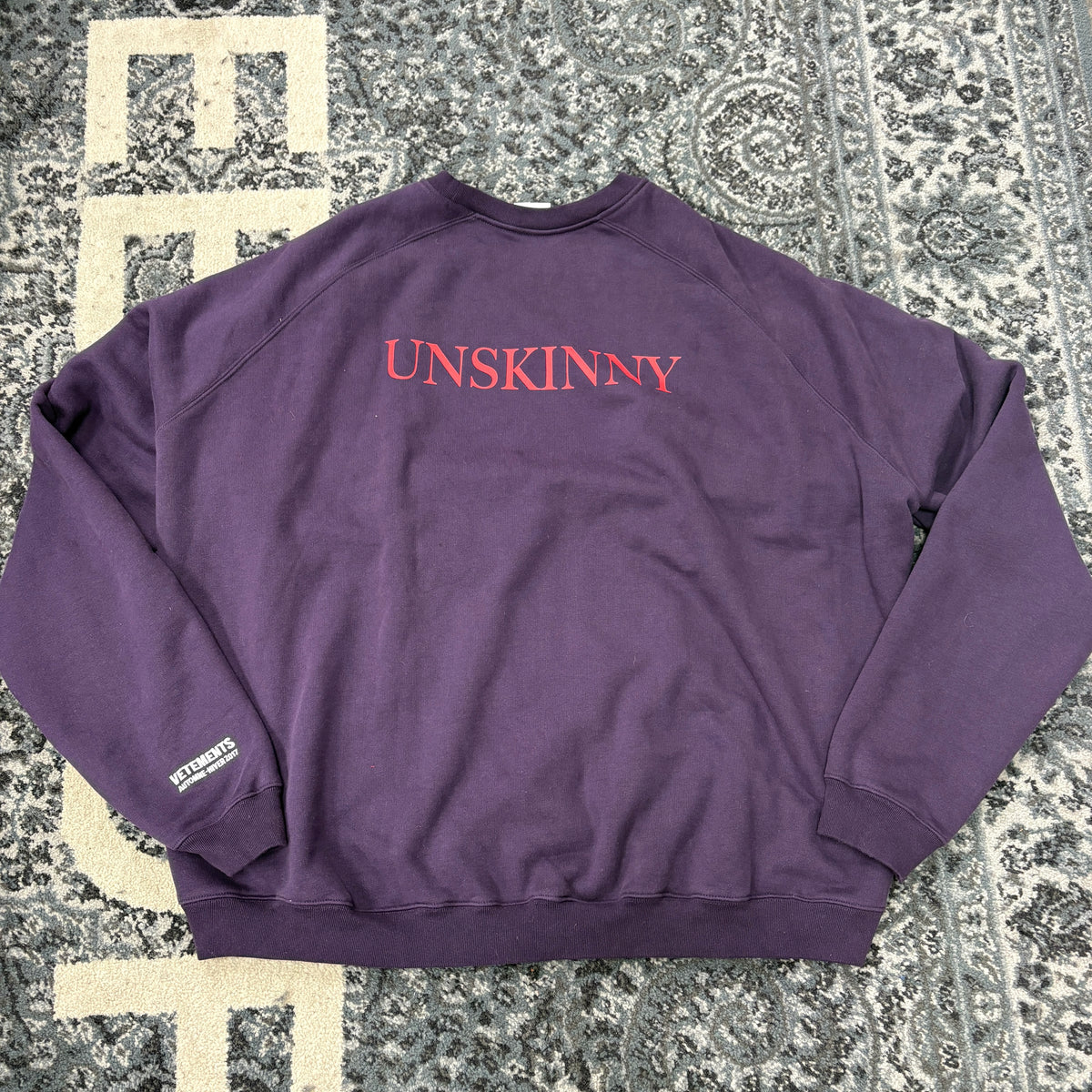 Vetements Crewneck Unskinny Purple