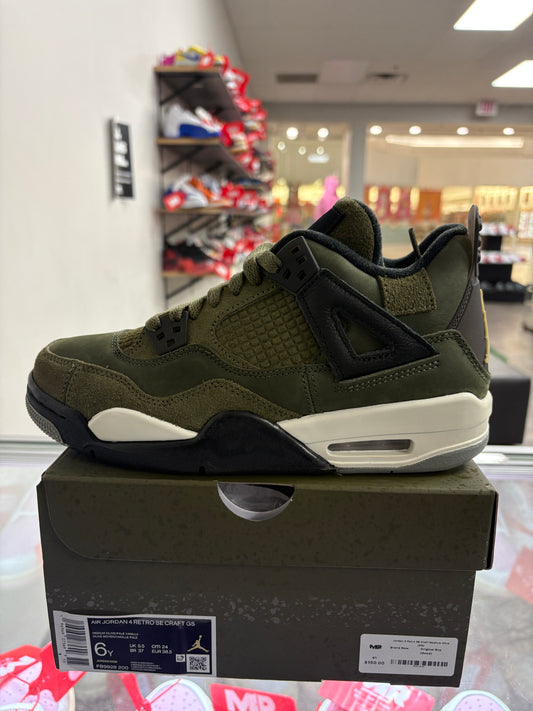 Jordan 4 Retro SE Craft Medium Olive (GS)