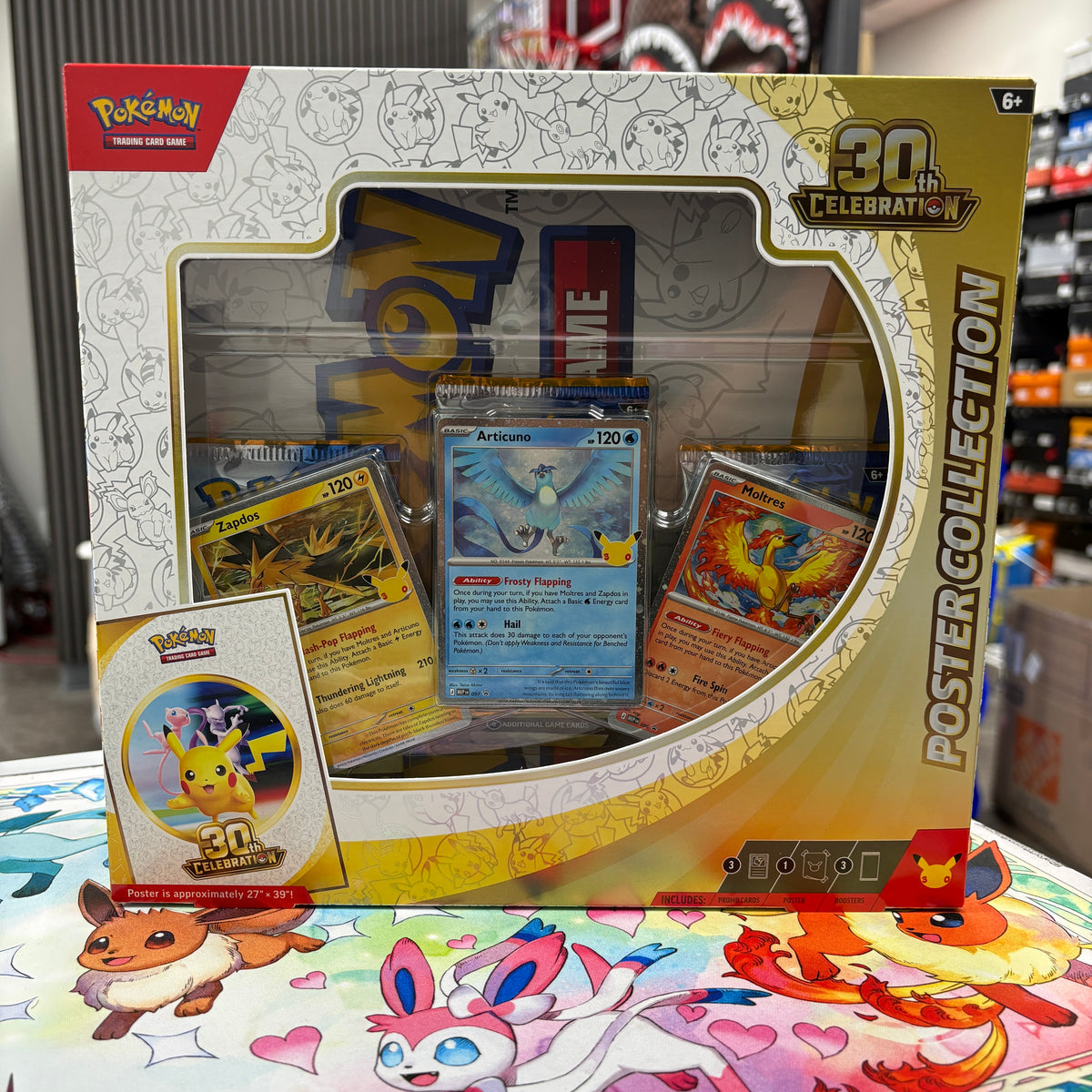 2026 Pokémon Mega Evolution 30th Celebration Poster Collection