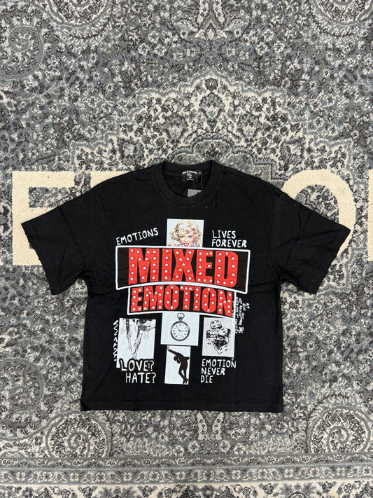 Mixed Emotions Black Lost Identity Tee