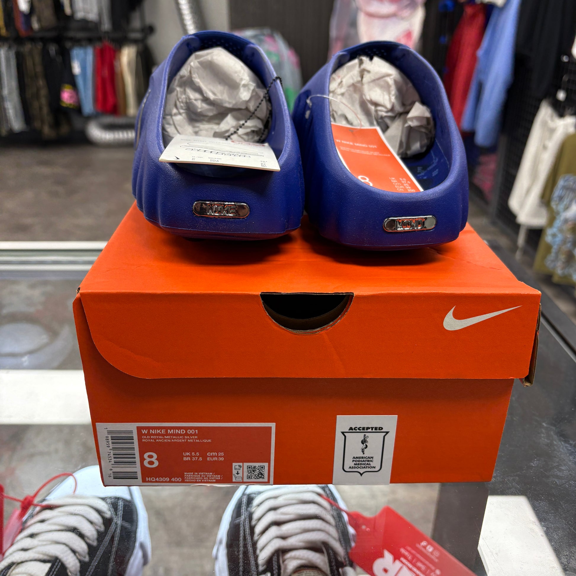 Nike Mind 001 Slide Old Royal (Women's)