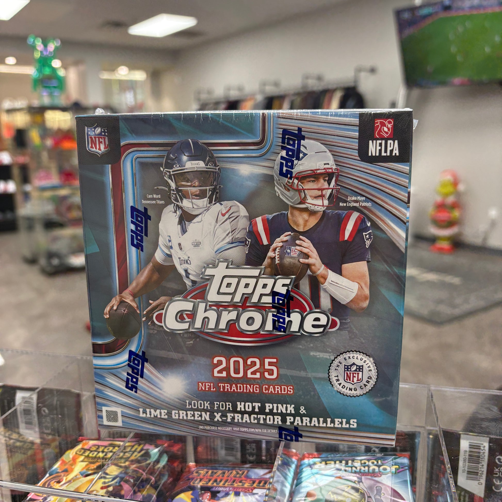 2025 Topps Chrome Football Mega Box