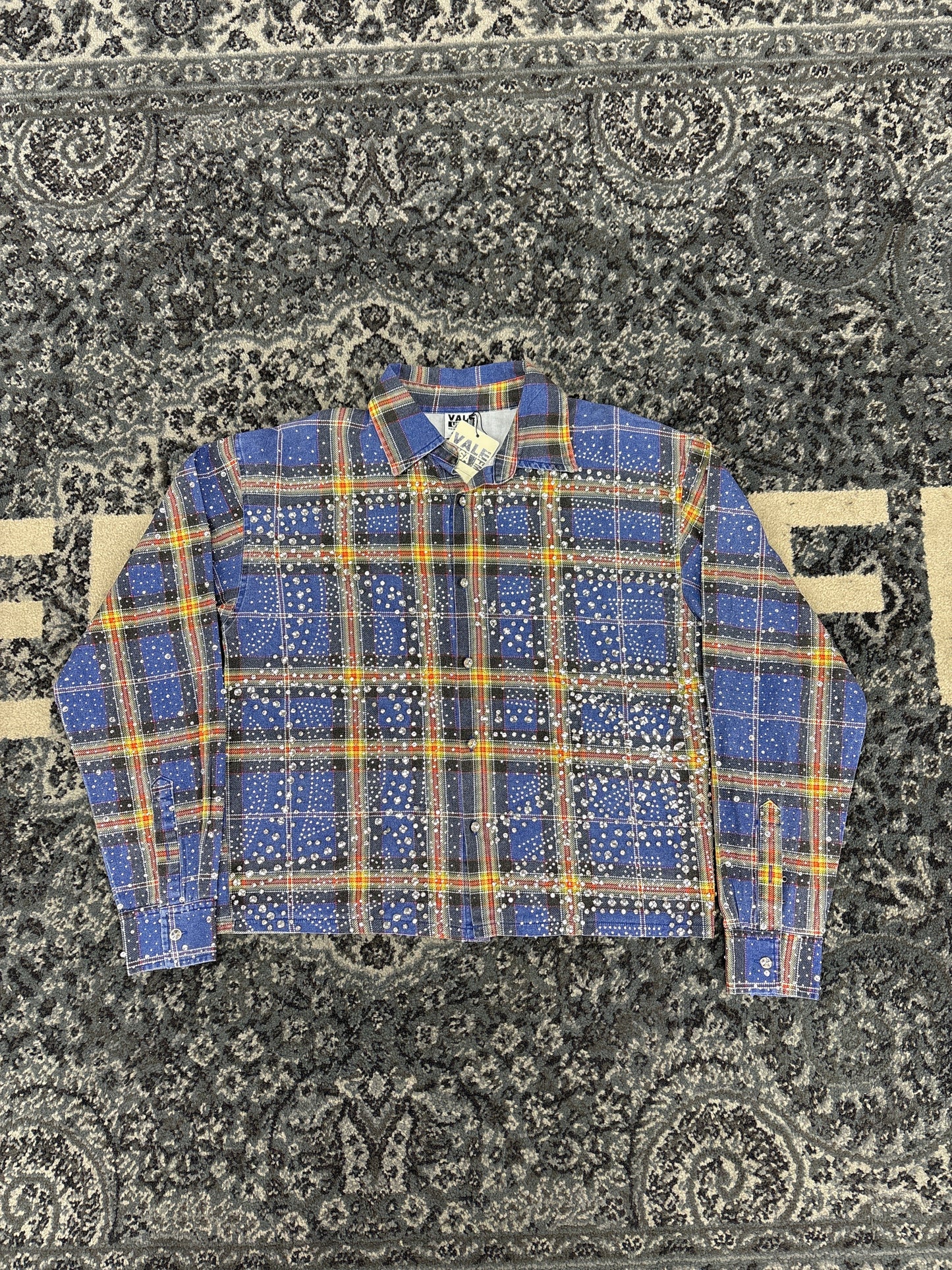 Vale Moonlight Flannel (Blue)