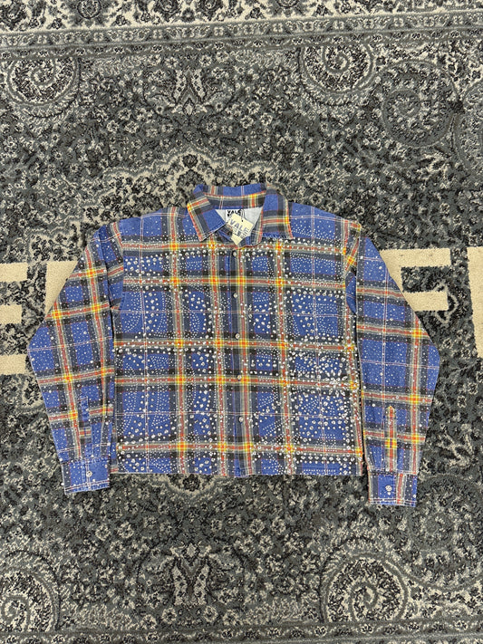 Vale Moonlight Flannel (Blue)