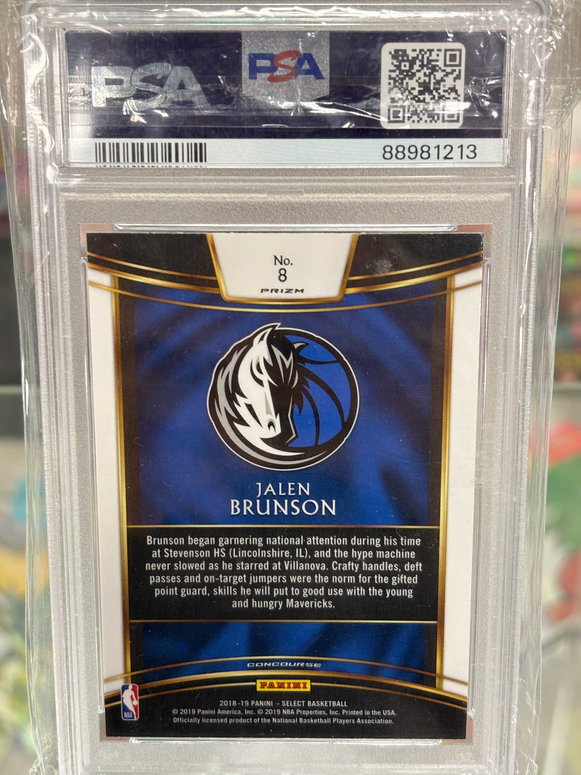PANINI Jalen Brunson Scope Prizm