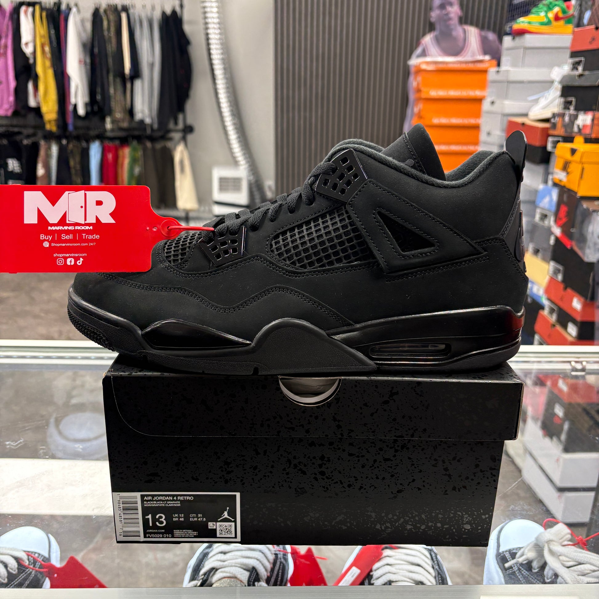 Jordan 4 Retro Black Cat (2025)