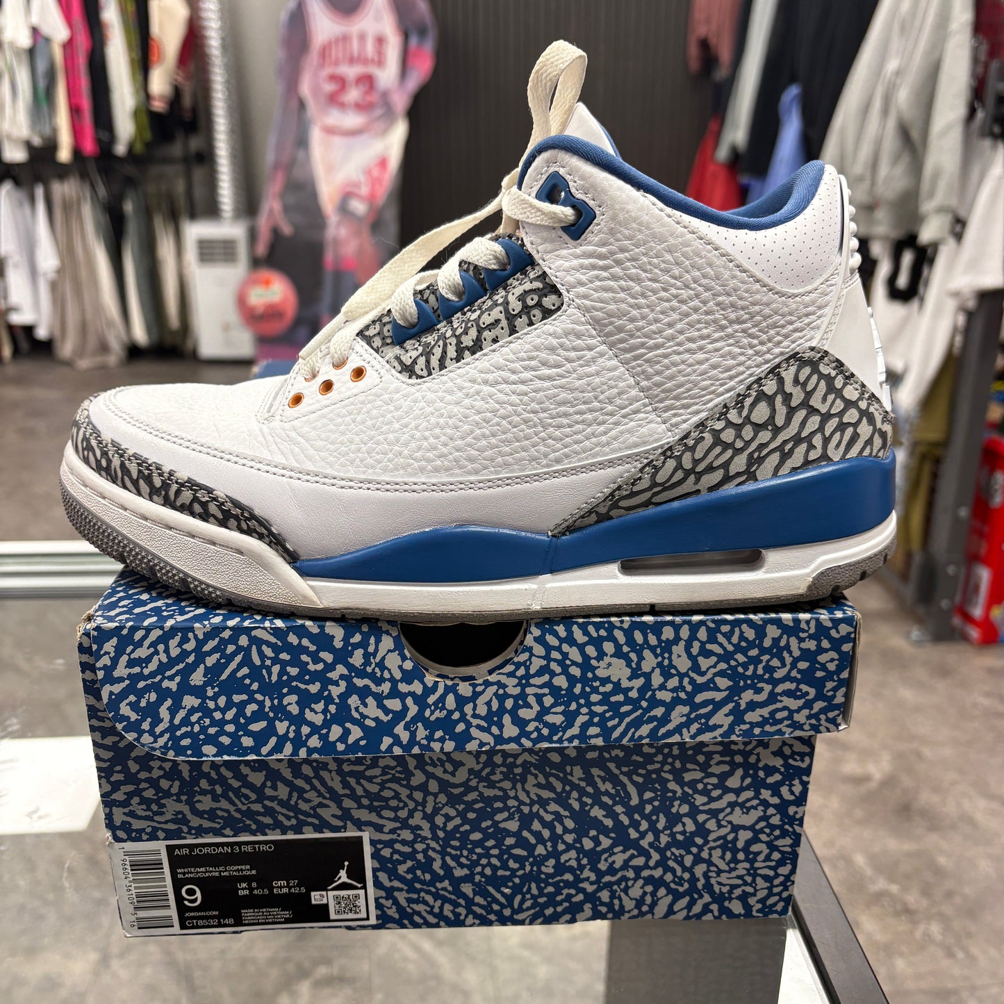 Jordan 3 Retro Wizards