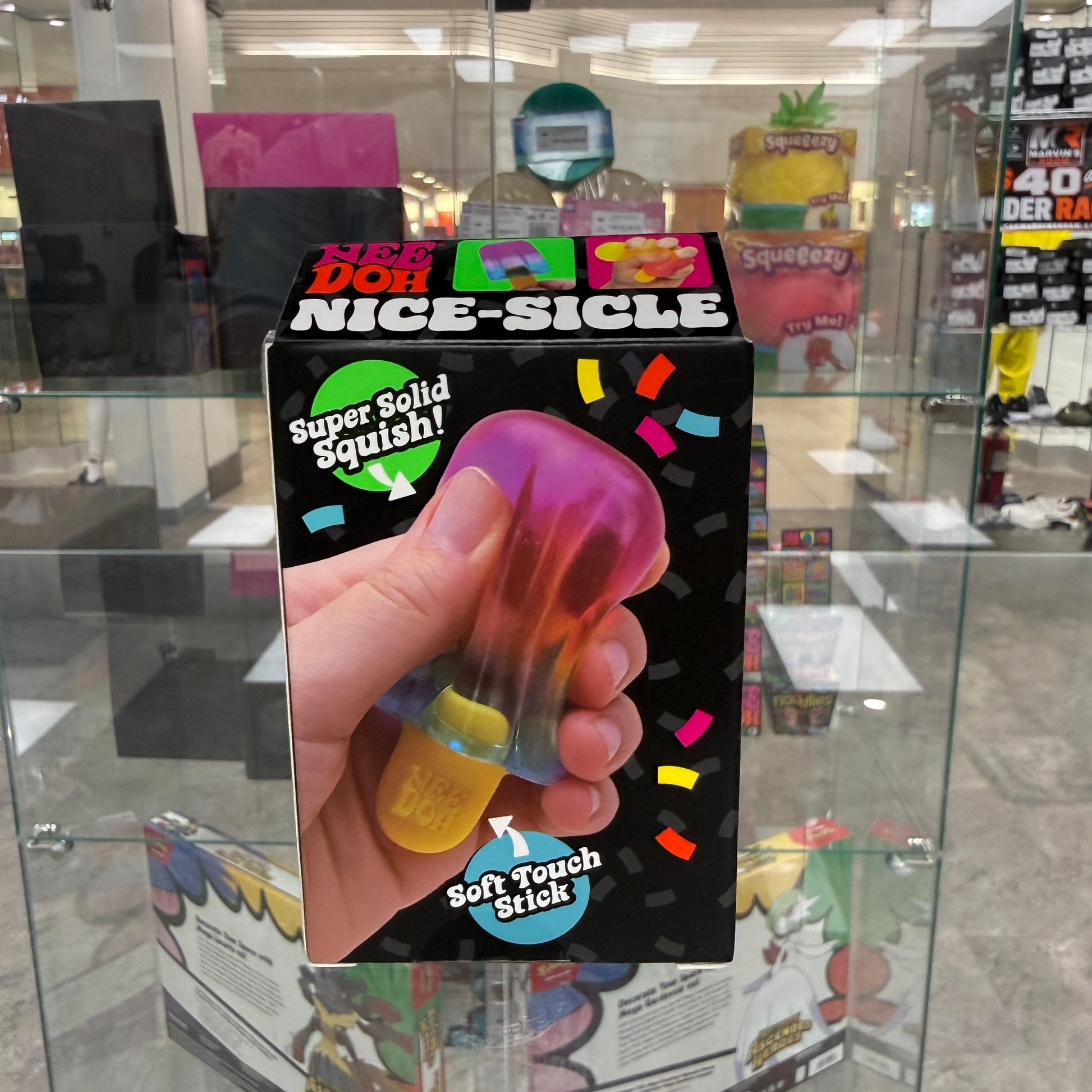 NeeDoh Nice-sicle Popsicle Squishy Fidget Toy Red