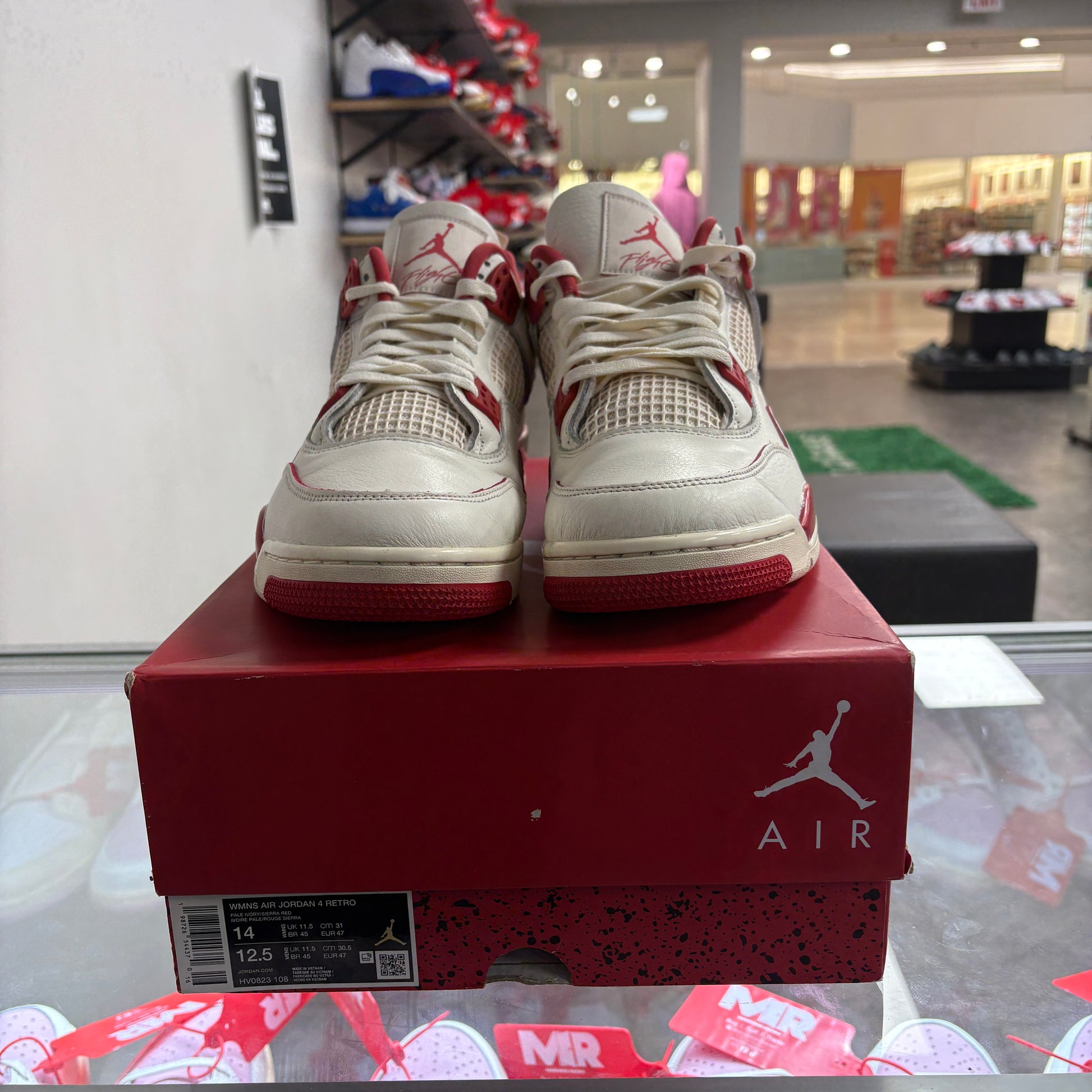 Jordan 4 Retro Valentine's Day Sierra Red (Women's)