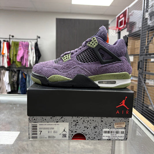 Jordan 4 Retro Canyon Purple (Women's)