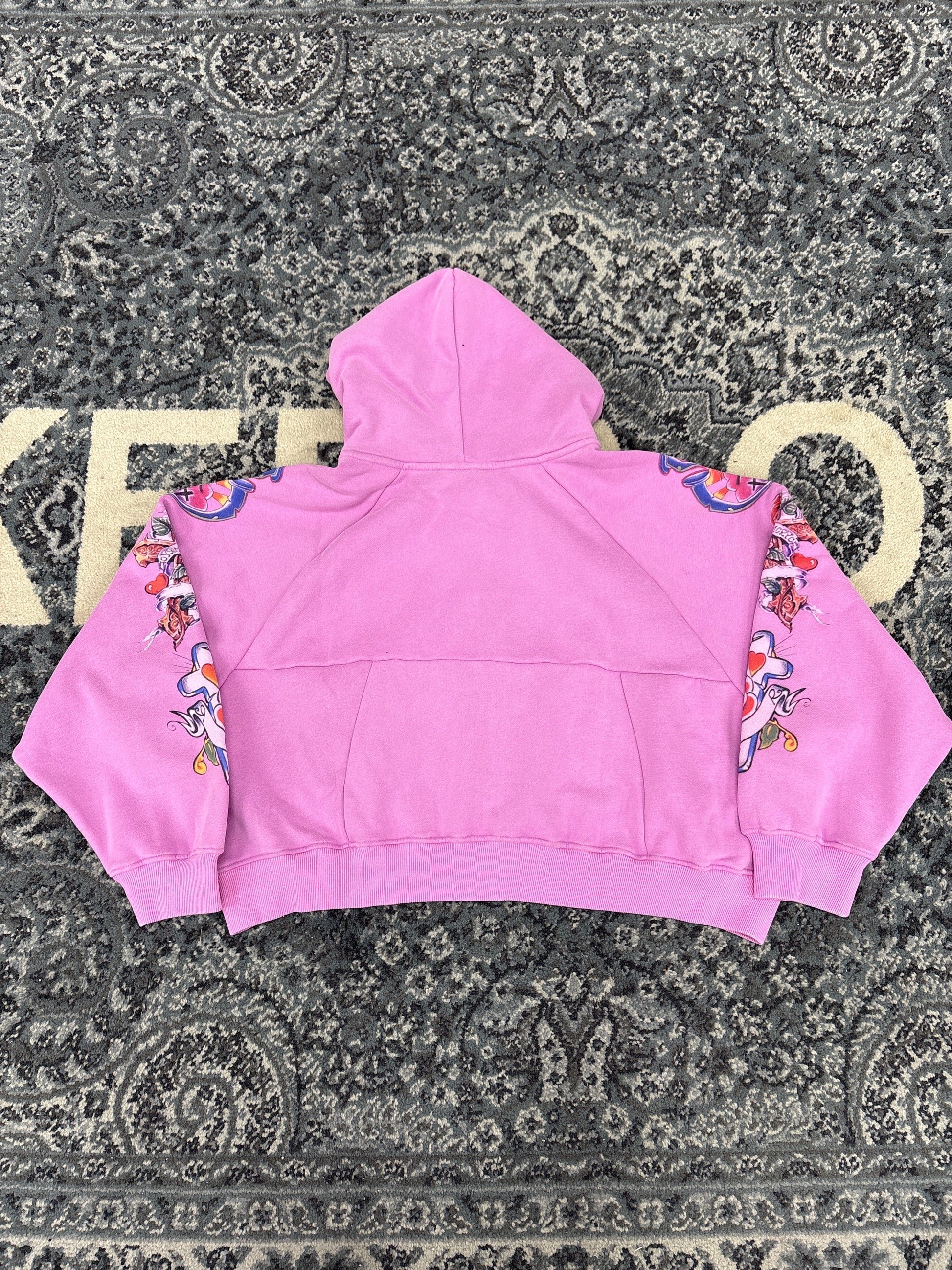 We Are Righteous He Risen Zip Up (Purple)