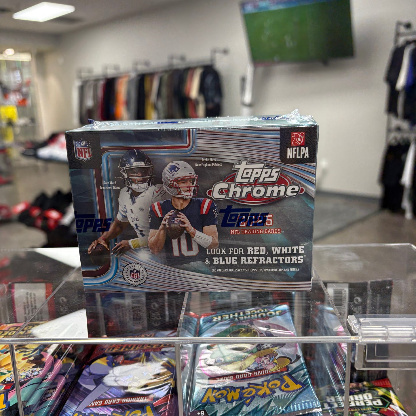 2025 Topps Chrome Football Value Box