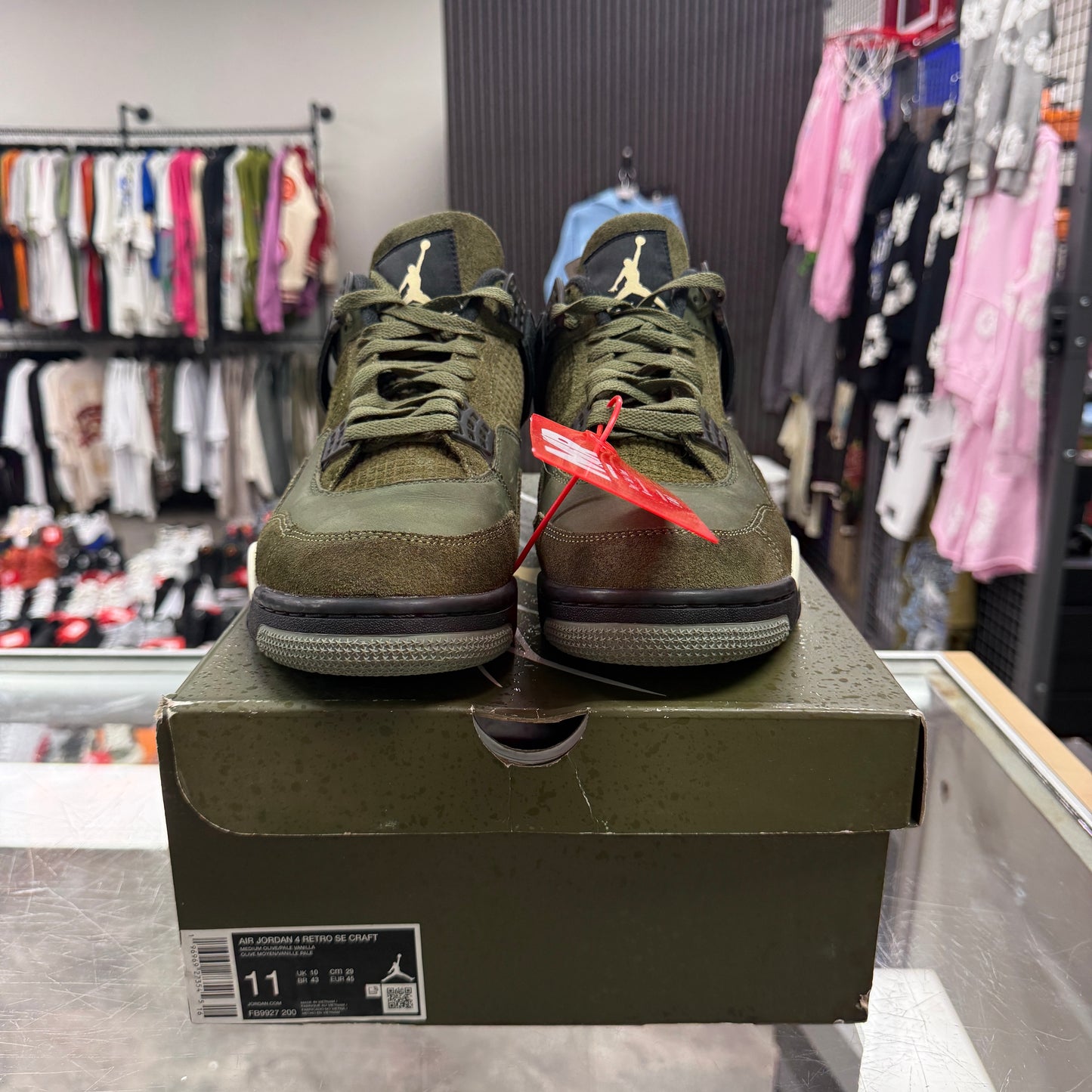 Jordan 4 Retro SE Craft Medium Olive