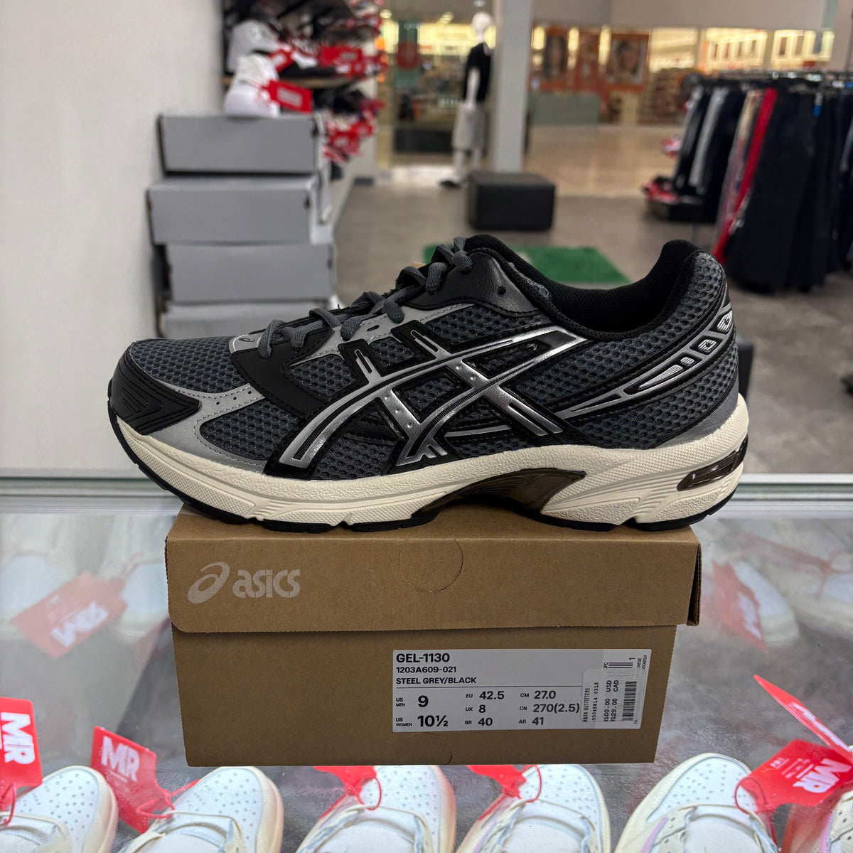 ASICS Gel-1130 Steel Grey Black