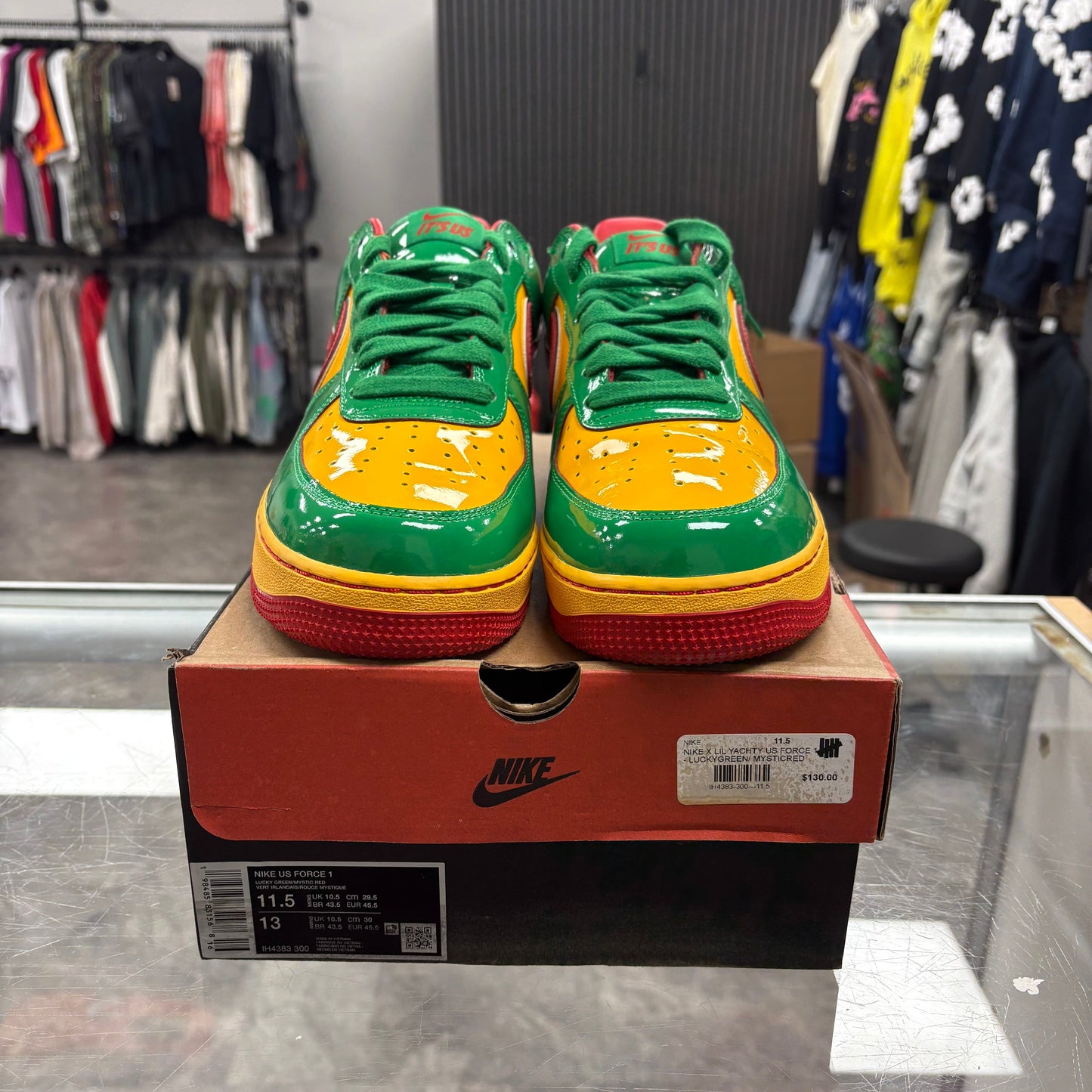 Nike Air Force 1 Low Lil Yachty Concrete Boys Lucky Green