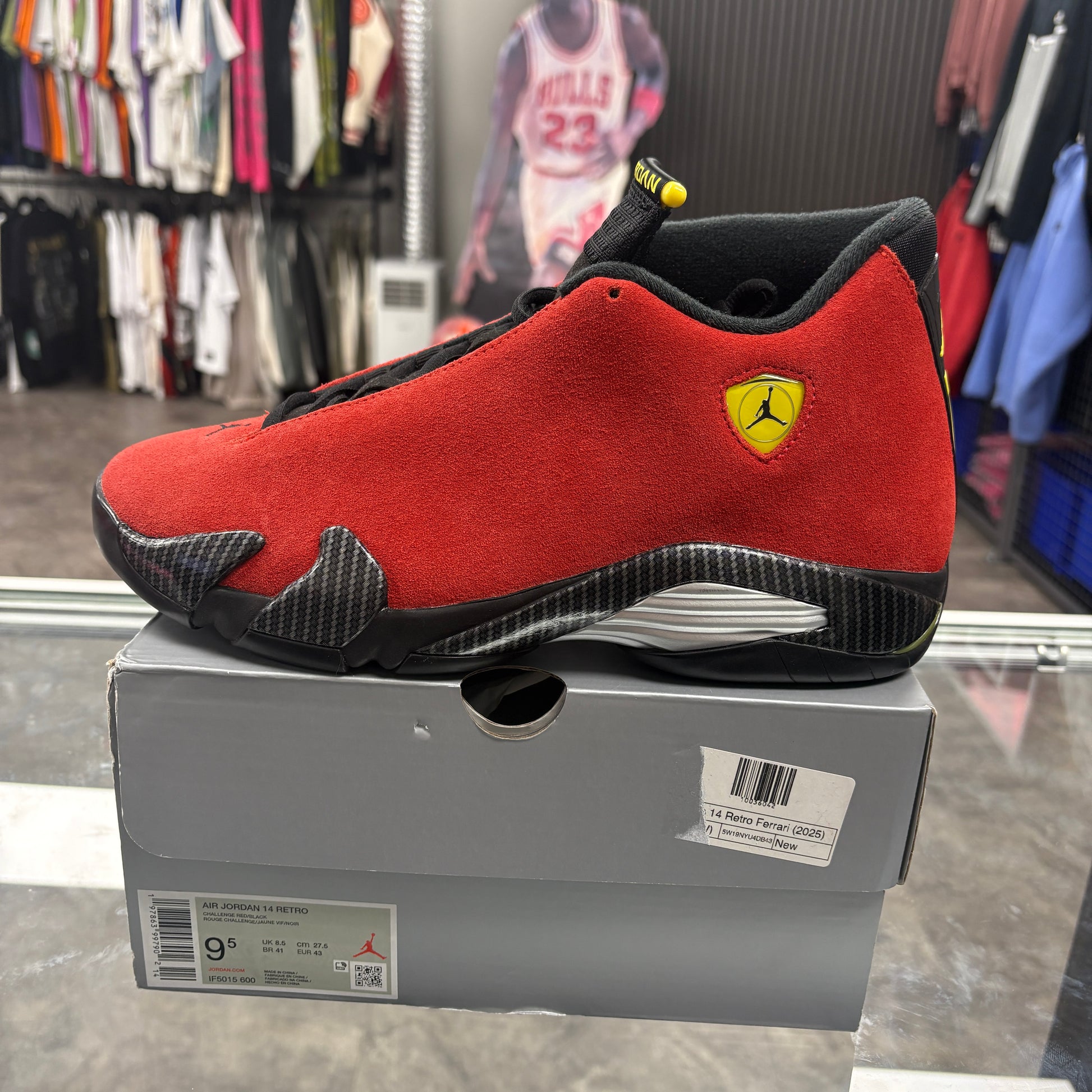 Jordan 14 Retro Ferrari (2025)