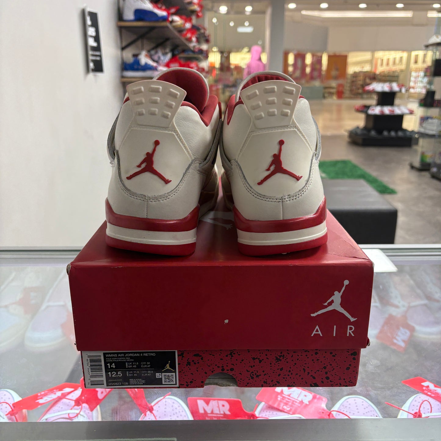 Jordan 4 Retro Valentine's Day Sierra Red (Women's)