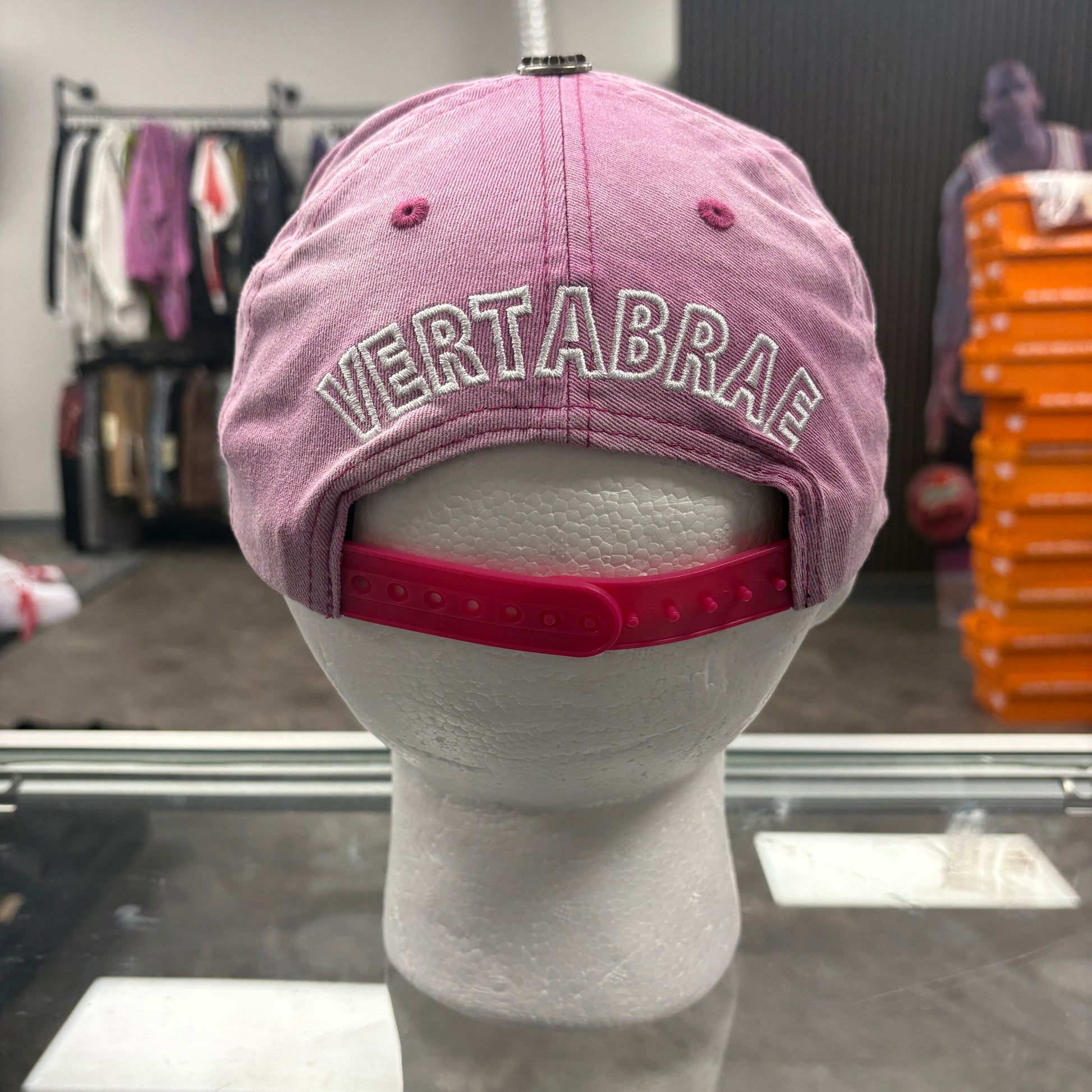 Vertabrae Pink Snapback