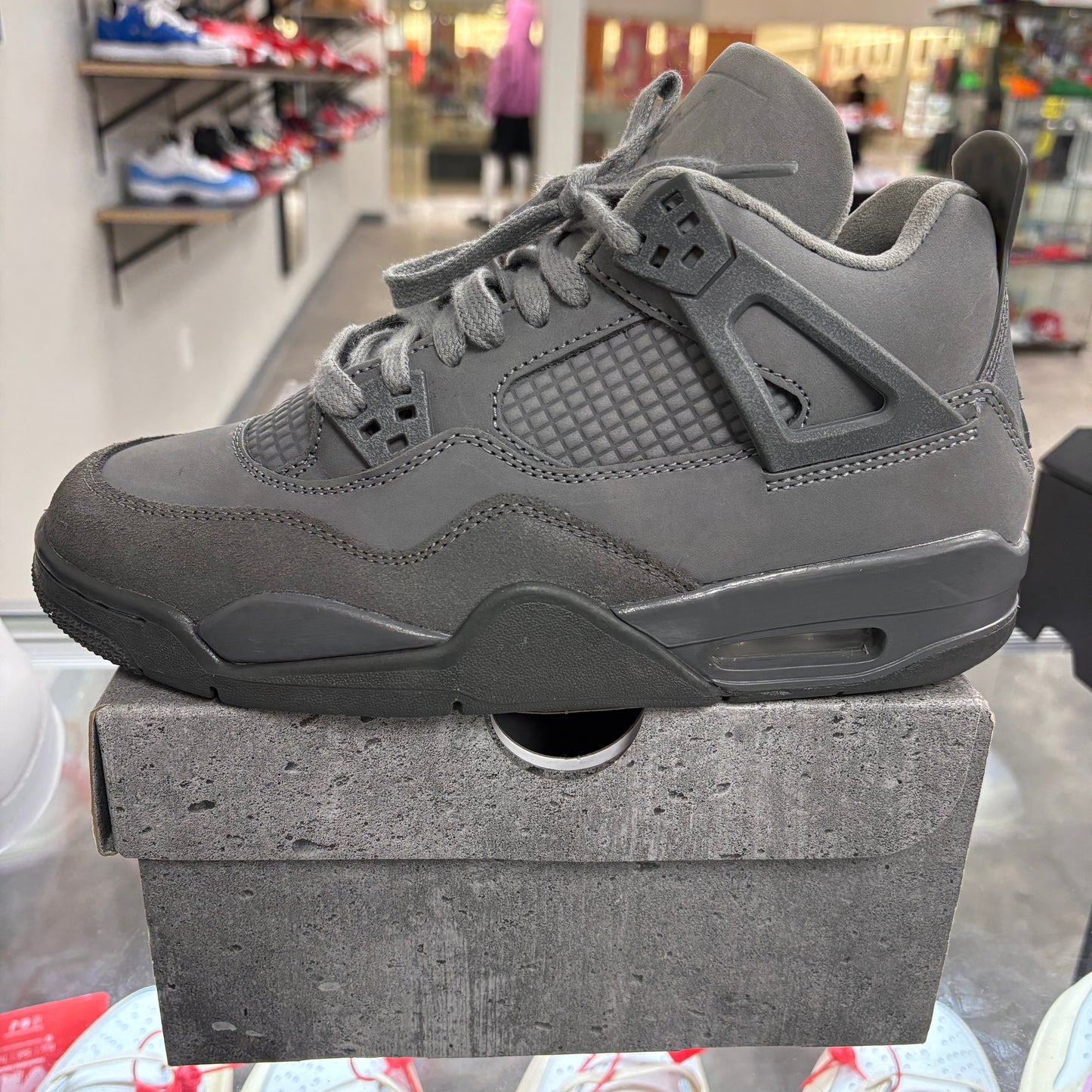 Jordan 4 Retro SE Paris Olympics Wet Cement (GS)