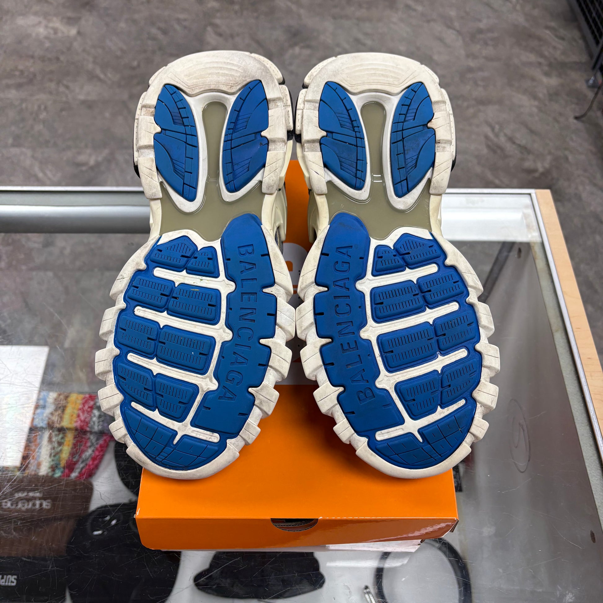 Balenciaga Track 2.0 Blue White