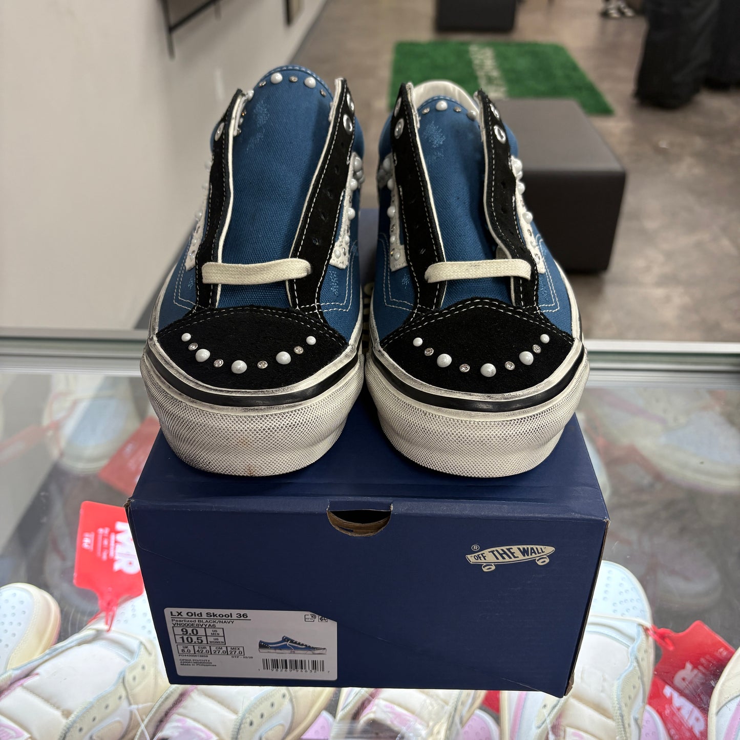Vans LX Old Skool 36 Pearlized Pack Black Navy