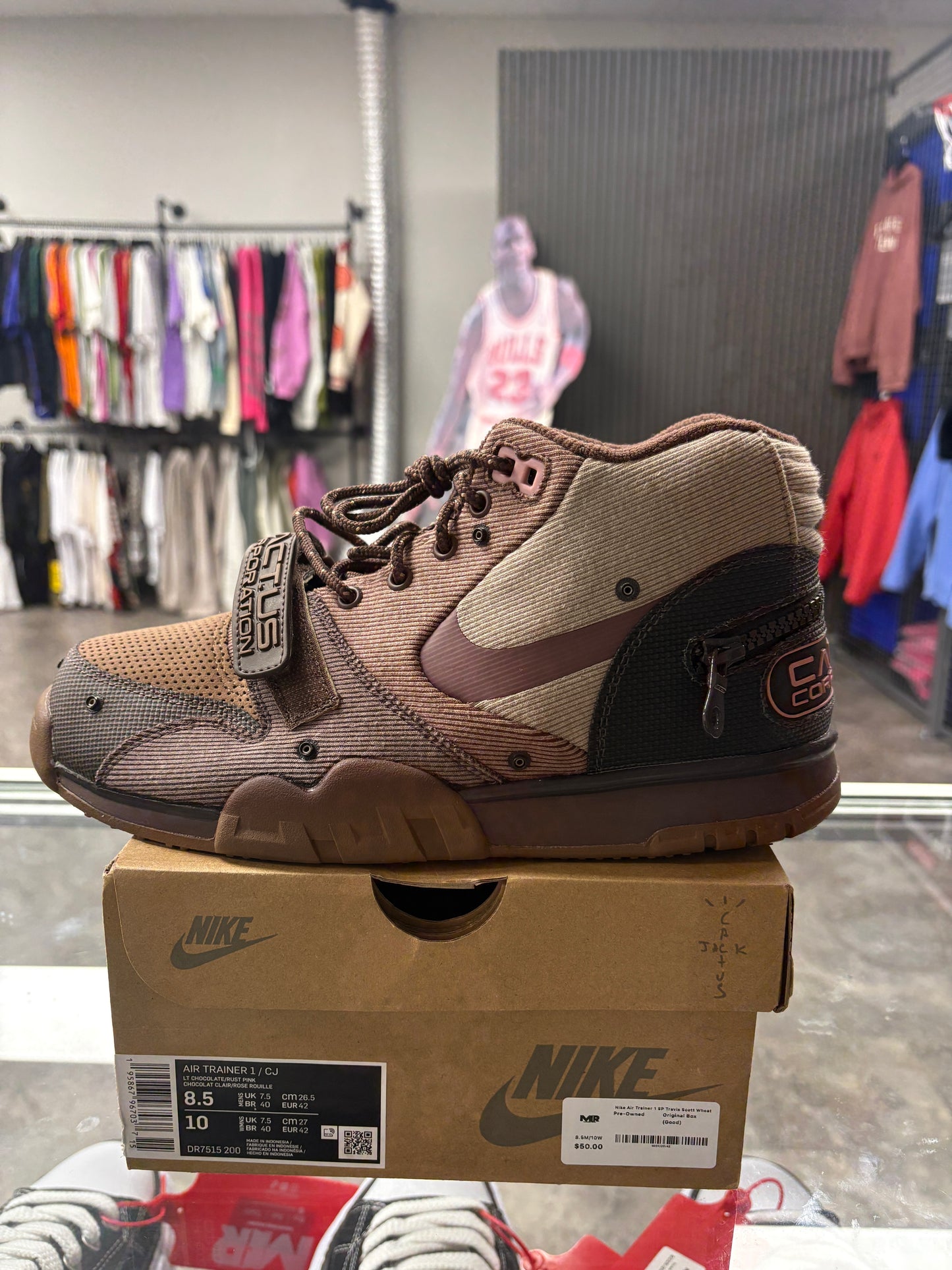 Nike Air Trainer 1 SP Travis Scott Wheat