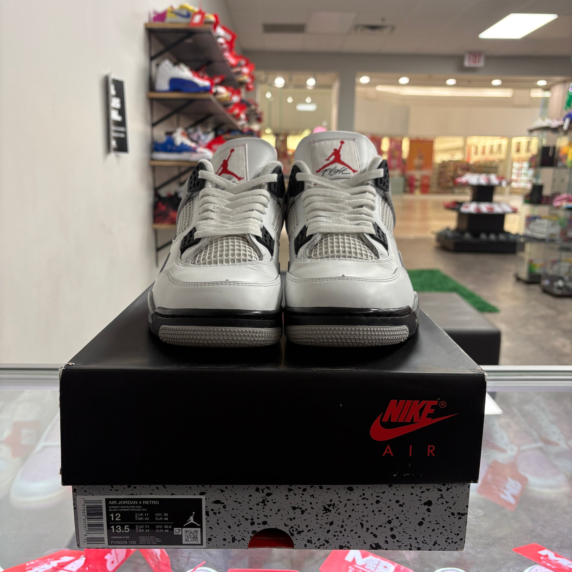 Jordan 4 Retro White Cement (2025)