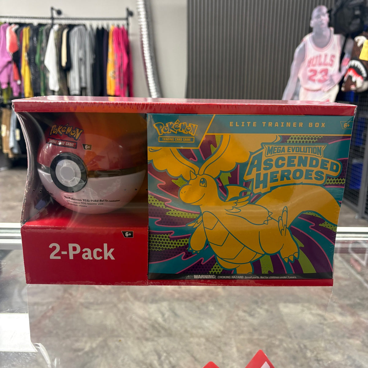 2026 Pokémon Mega Evolution Ascended Heroes Elite Trainer Box + Pokeball Sam's Club Bundle