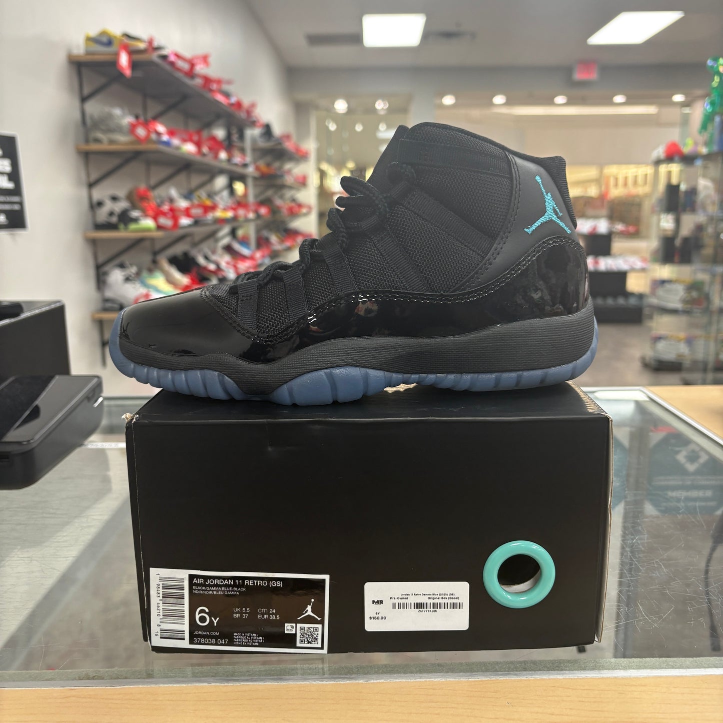 Jordan 11 Retro Gamma Blue (2025) (GS)
