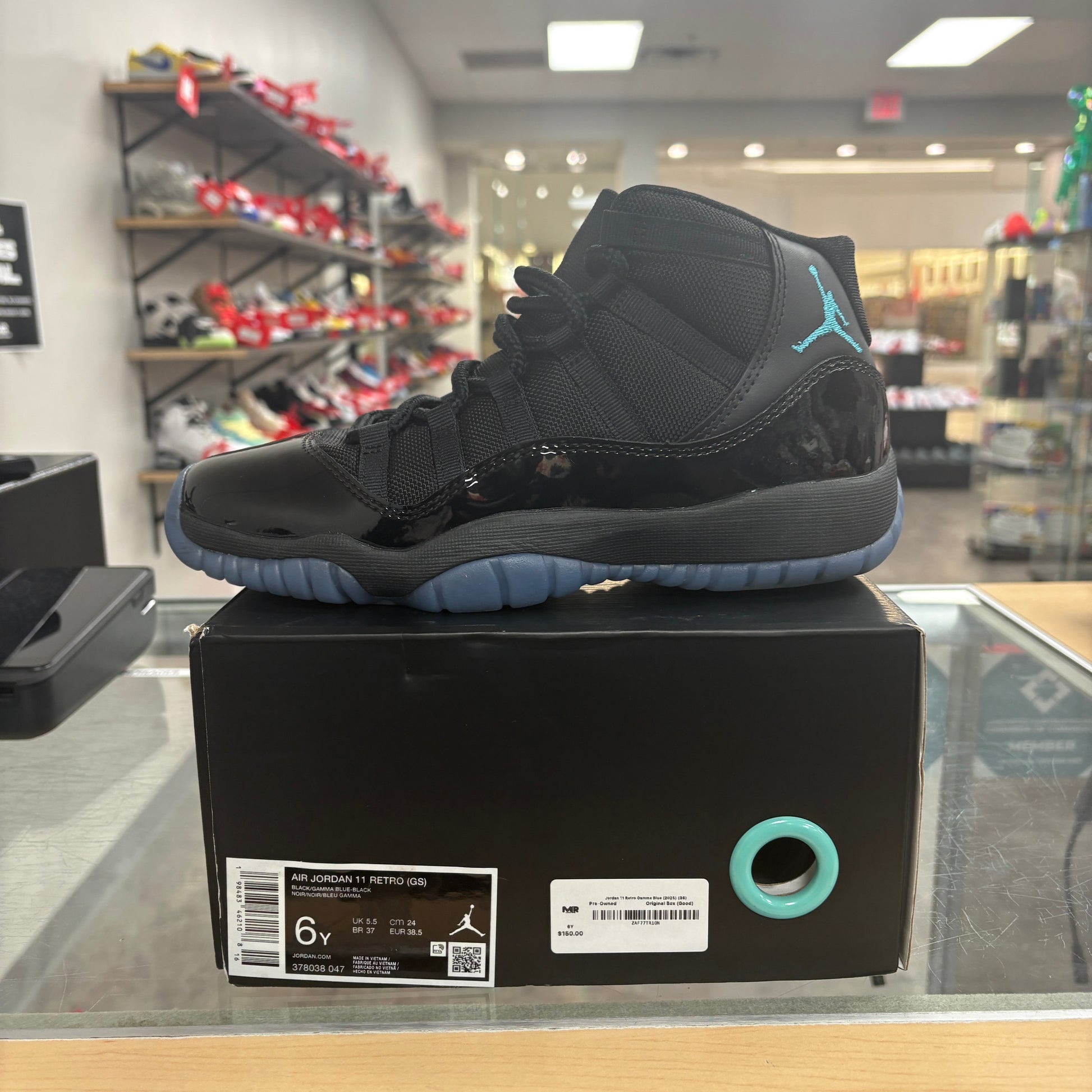 Jordan 11 Retro Gamma Blue (2025) (GS)