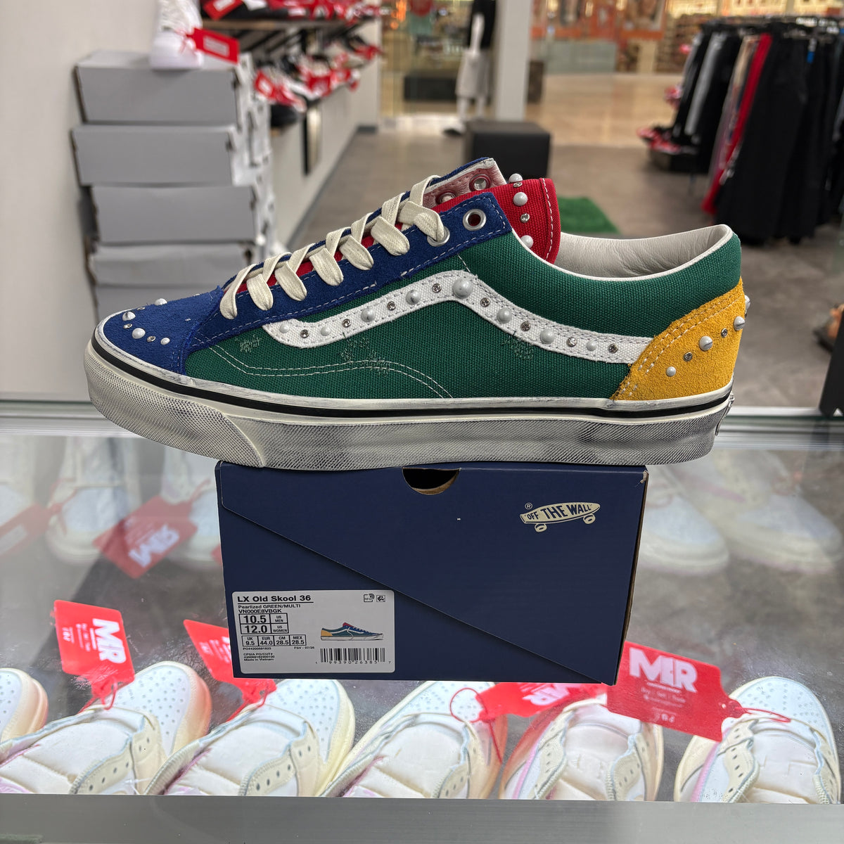 Vans LX Old Skool 36 Pearlized Green/Multi