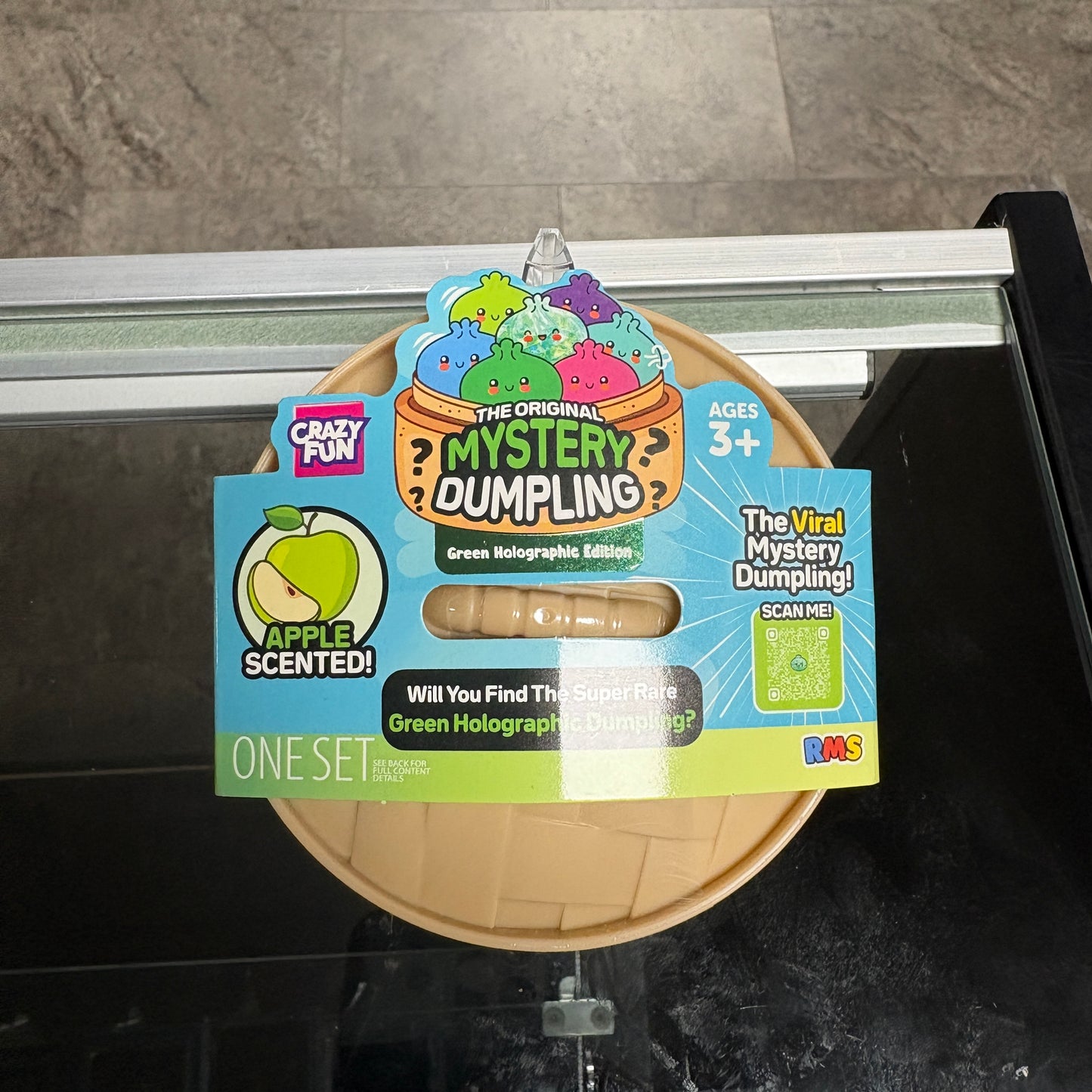 Squishy Bun The Original Mystery Dumpling (Green Holographic Edition) Blind Box