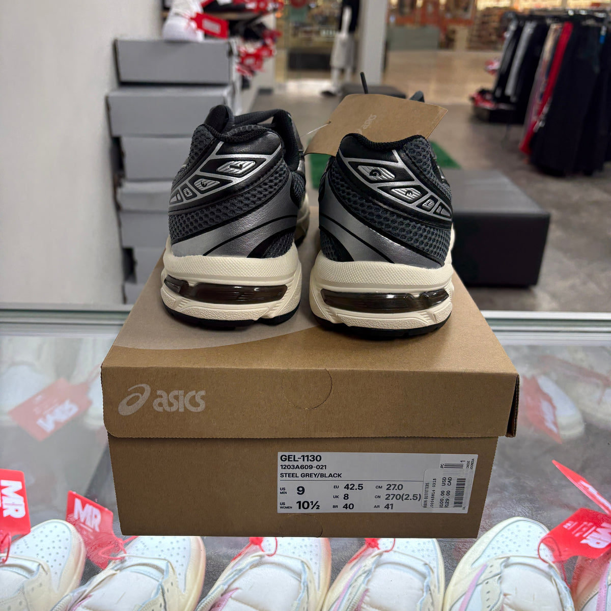 ASICS Gel-1130 Steel Grey Black