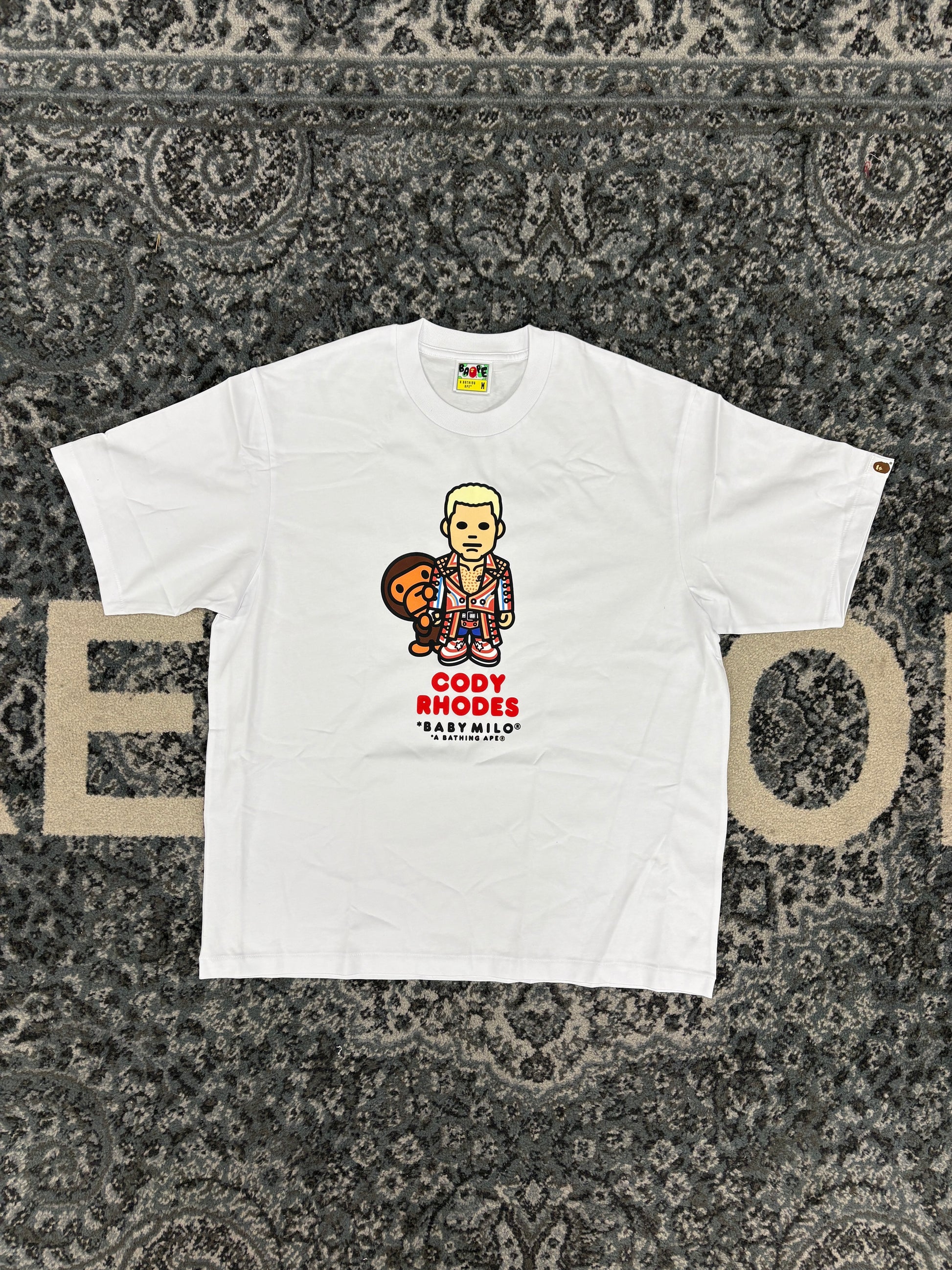 A Bathing Ape Cody Rhodes Tee White