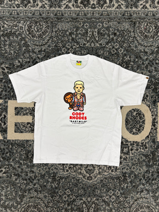 A Bathing Ape Cody Rhodes Tee White