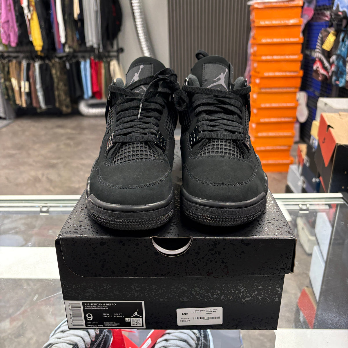 Jordan 4 Retro Black Cat (2025)