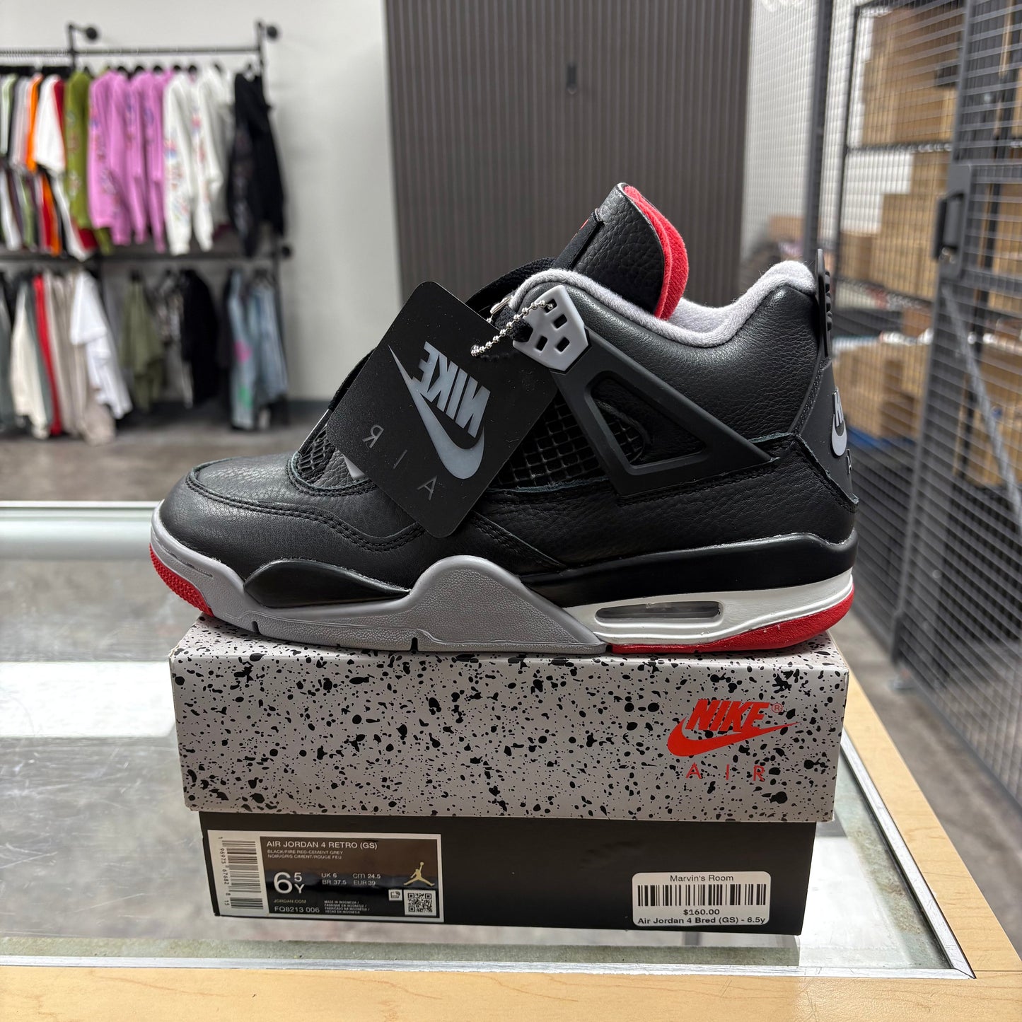 Jordan 4 Retro Bred Reimagined (GS)