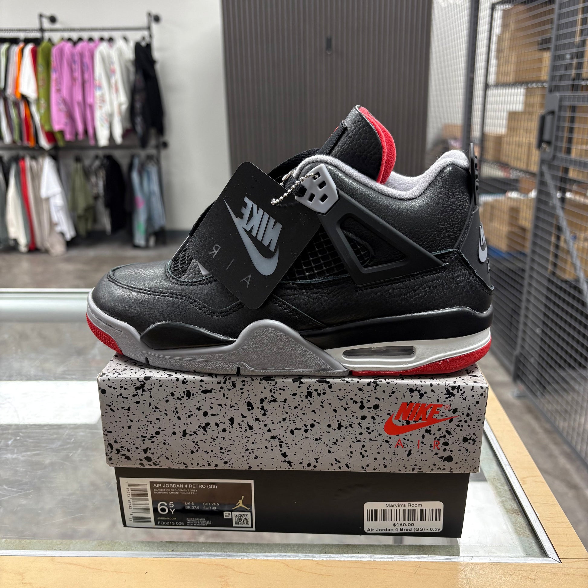 Jordan 4 Retro Bred Reimagined (GS)