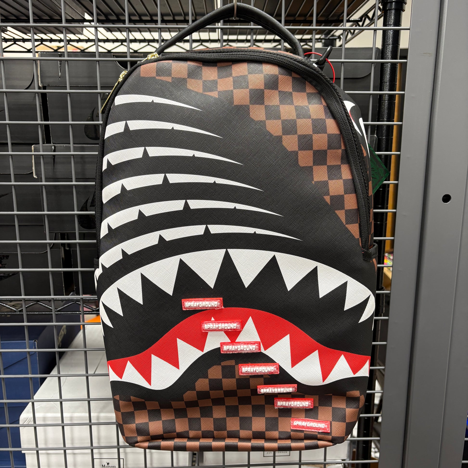 Sprayground 404 Shark Not Found Backpack Multicolor