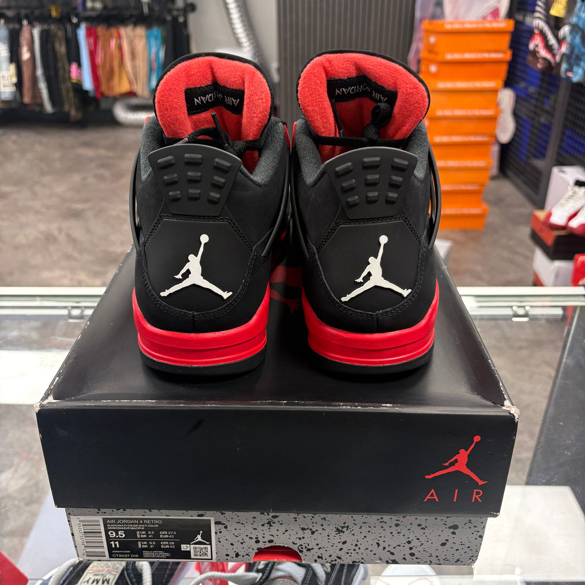 Jordan 4 Retro Red Thunder