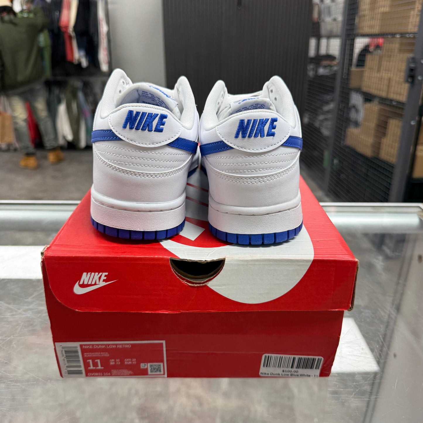 Nike Dunk Low Blue White