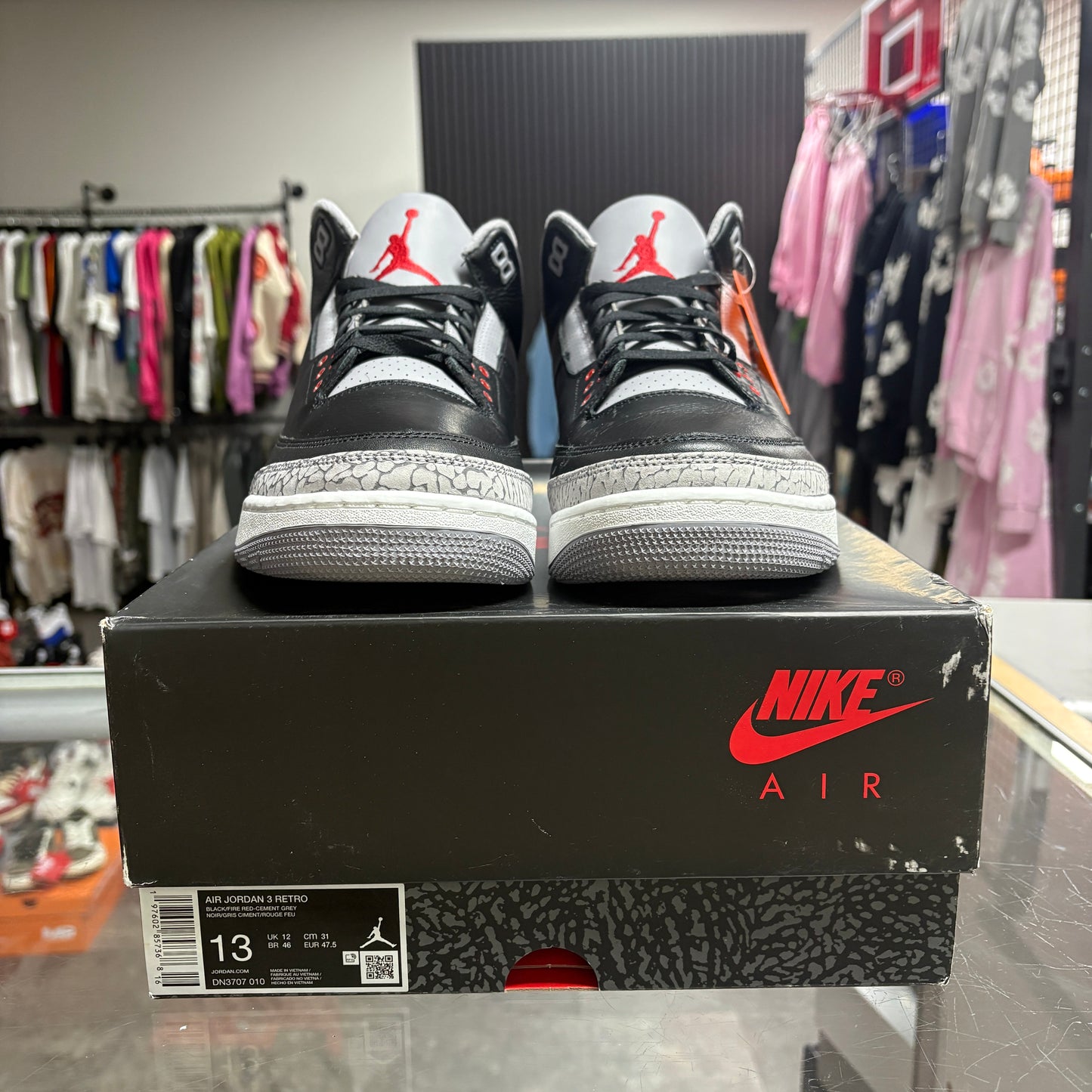 Jordan 3 Retro OG Black Cement (2024)