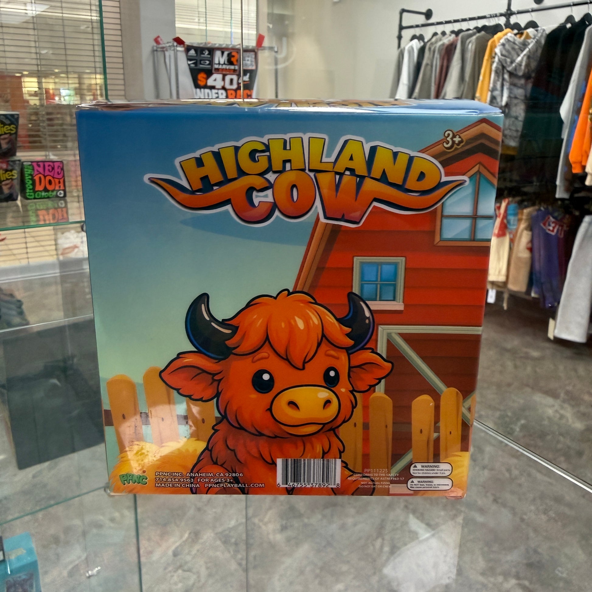 PPNC Highland Cow Toy Squishy Fidget Toy