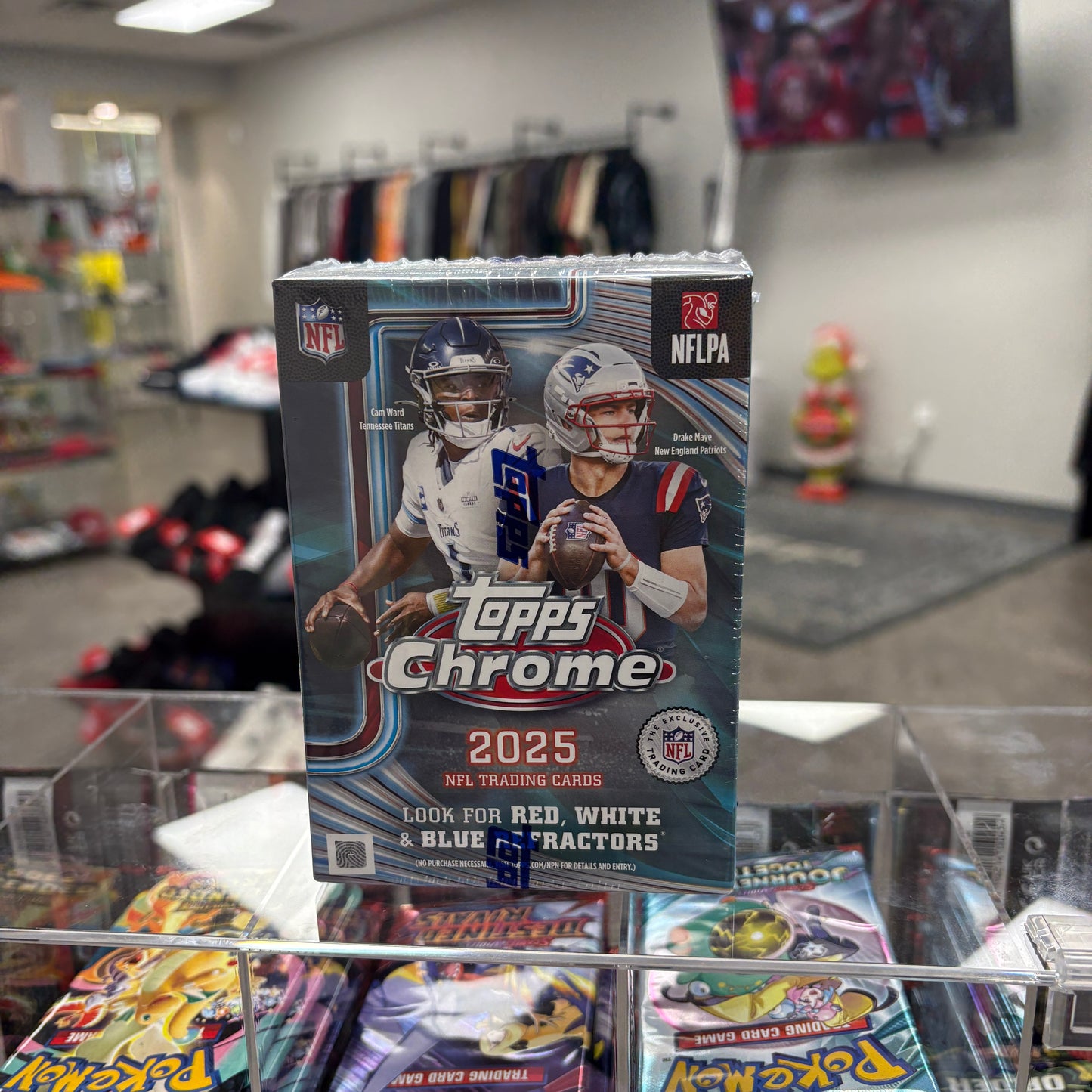 2025 Topps Chrome Football Value Box