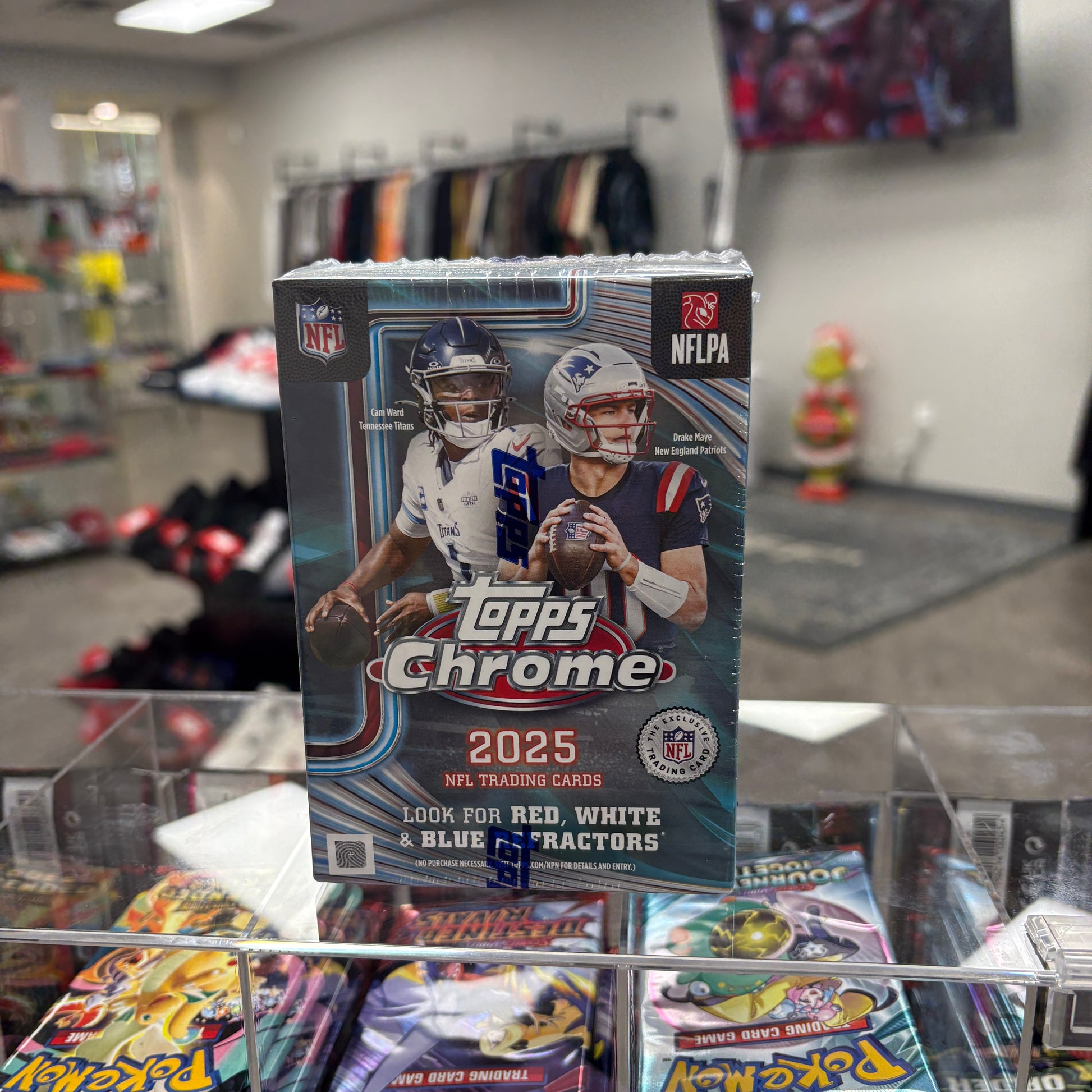 2025 Topps Chrome Football Value Box