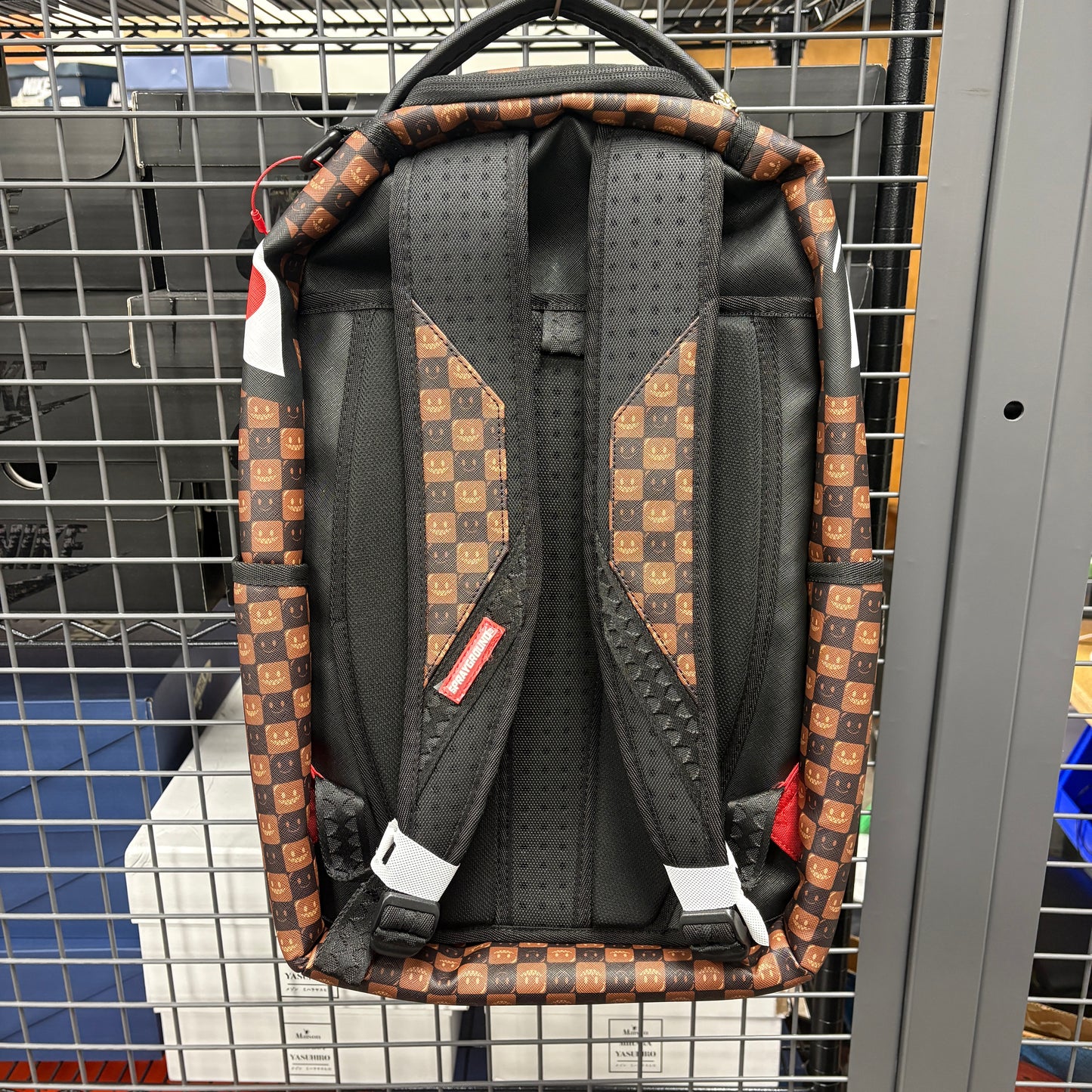 Sprayground Sharks in Paris Grin & Grind Backpack Multicolor