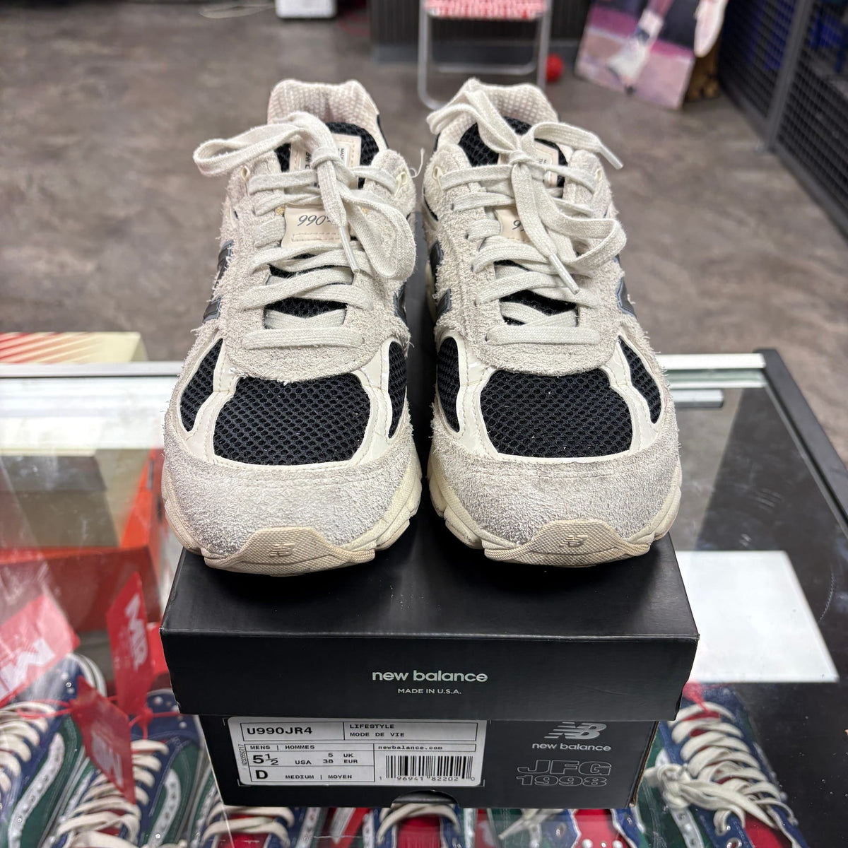 New Balance 990v4 MiUSA Joe Freshgoods 1998 Intro